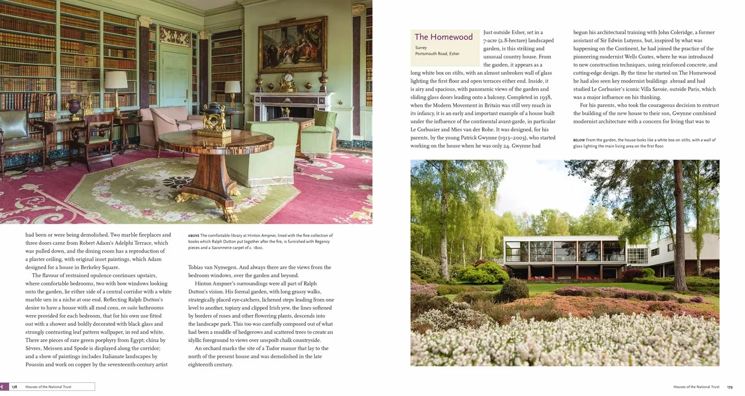 Houses of the National Trust: The history and heritage of homes and buildings from the National Trust