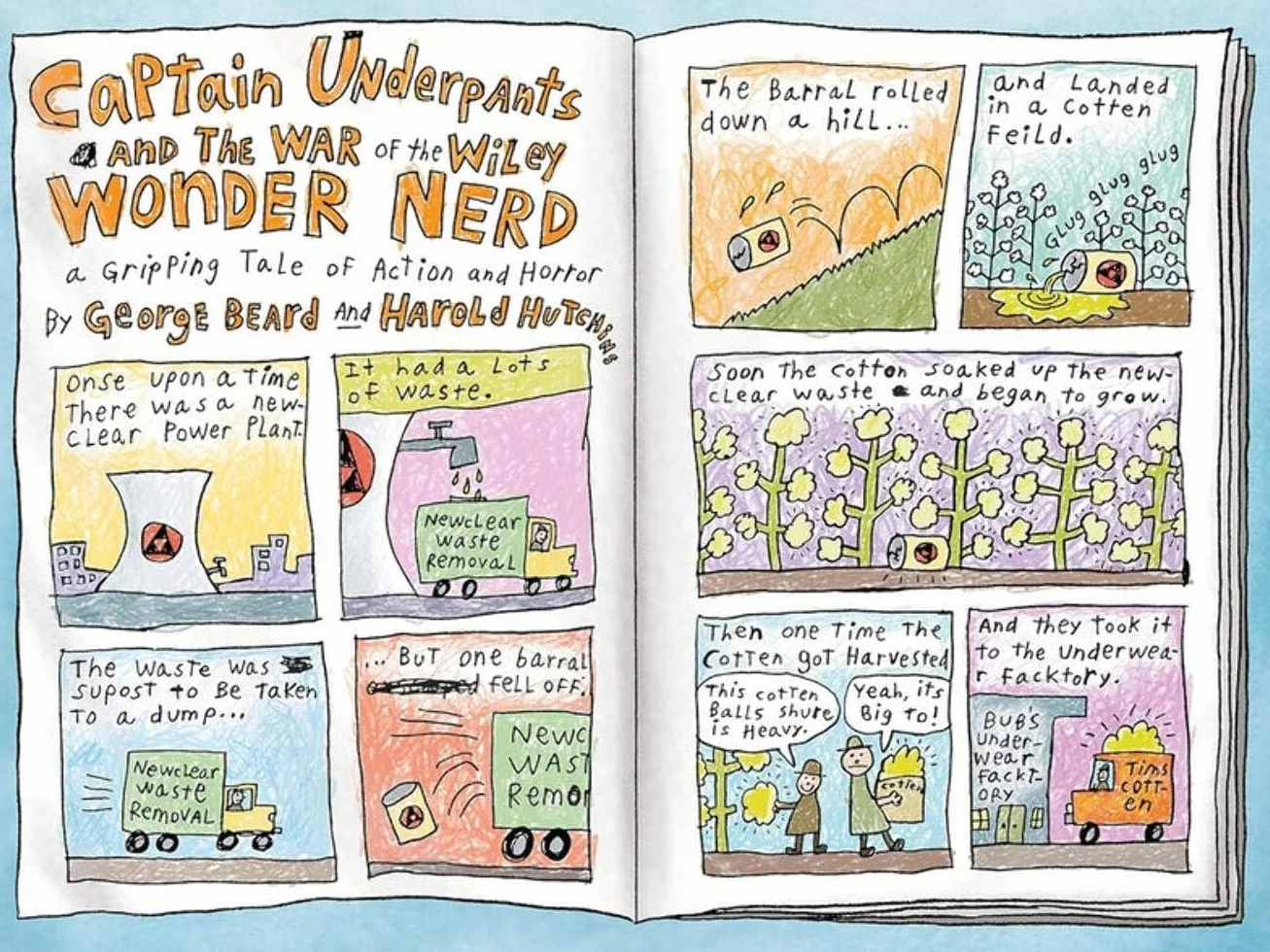 Captain Underpants: Two Super-Heroic Novels in One (Full Colour!)