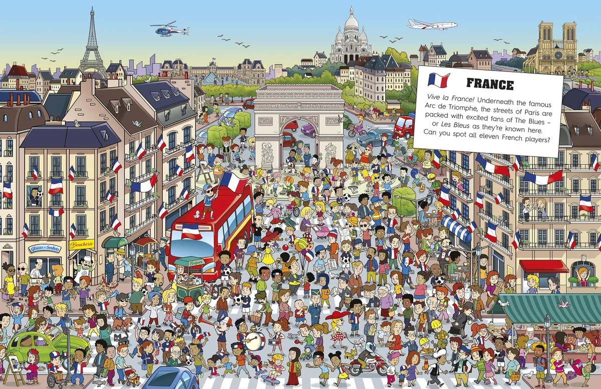 Where's the Footballer?: A Search-and-Find Book