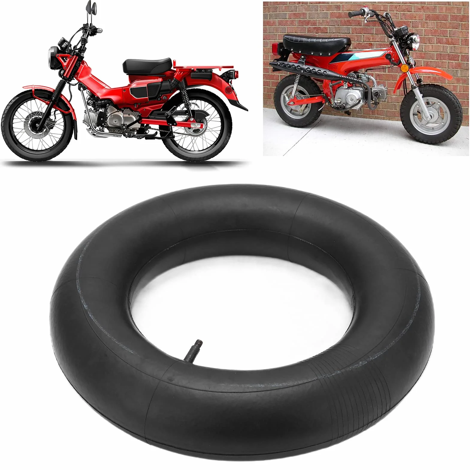 Dętka 4.00 10 4.00 10 Guma 4.00-10In Dętka Motocyklowa Gumowy Zamiennik dla Ct70 Ct70H 70 Trail It13 Bike