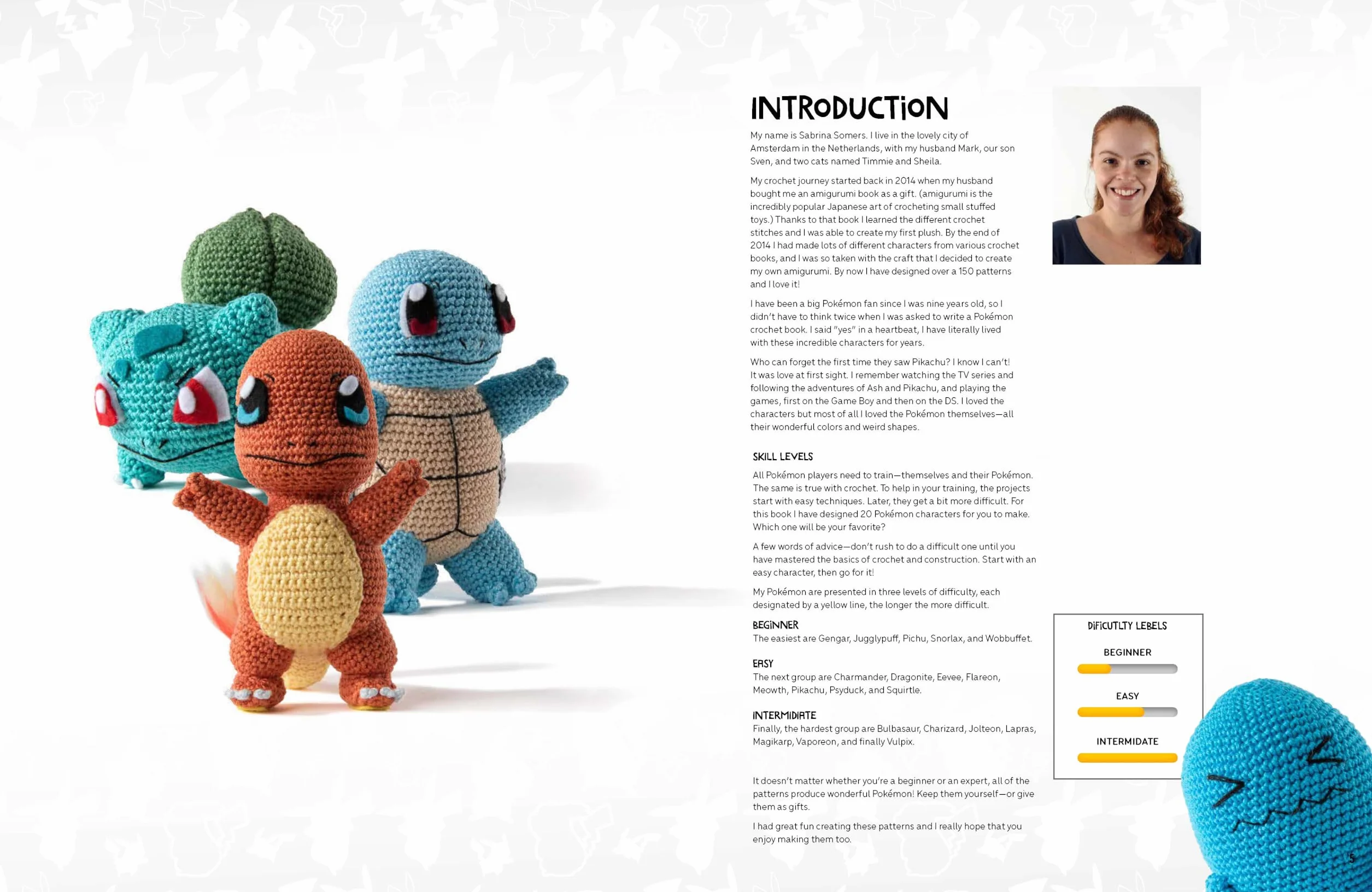 Pokémon Crochet: Bring Your Favorite Pokémon to Life with 20 Cute Crochet Patterns