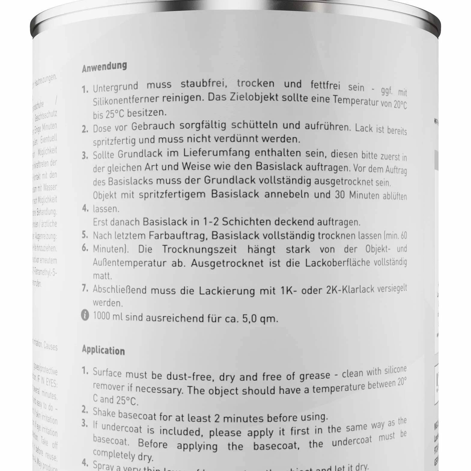 MG PRIME Lakier samochodowy Puszka gotowa do natrysku dla Mercedes 1243 Calcitgelb/Calcite Yellow Lakier bazowy 1.0 litr 1000ml