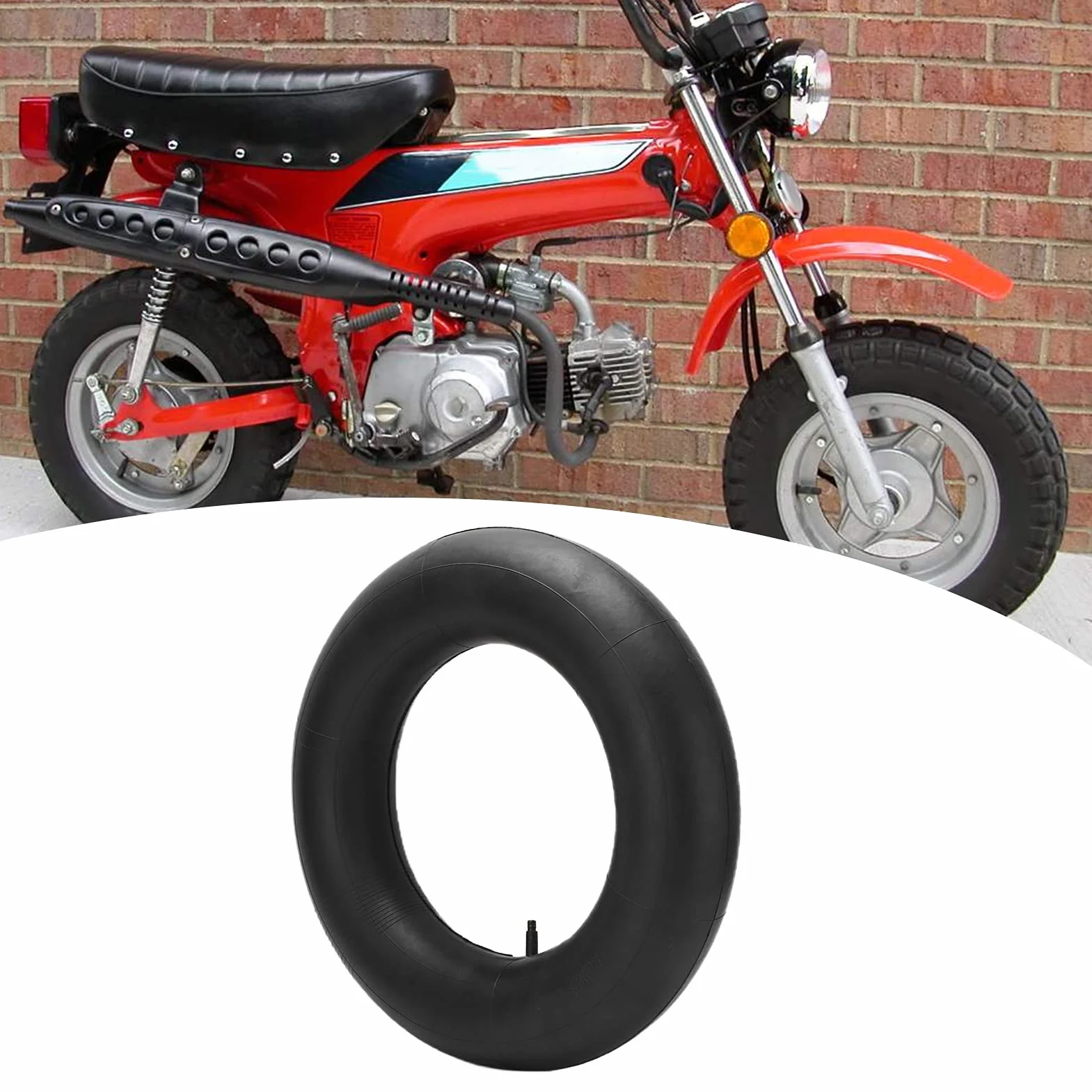 Dętka 4.00 10 4.00 10 Guma 4.00-10In Dętka Motocyklowa Gumowy Zamiennik dla Ct70 Ct70H 70 Trail It13 Bike