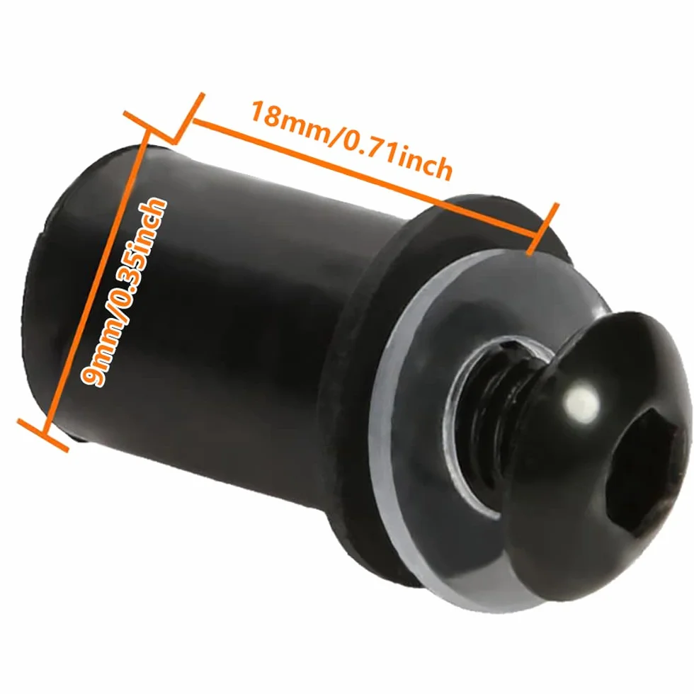 Śruba 5 mm do przedniej szyby motocyklowej Honda Suzuki Kawasaki Yamaha Ducati BMW Triumph