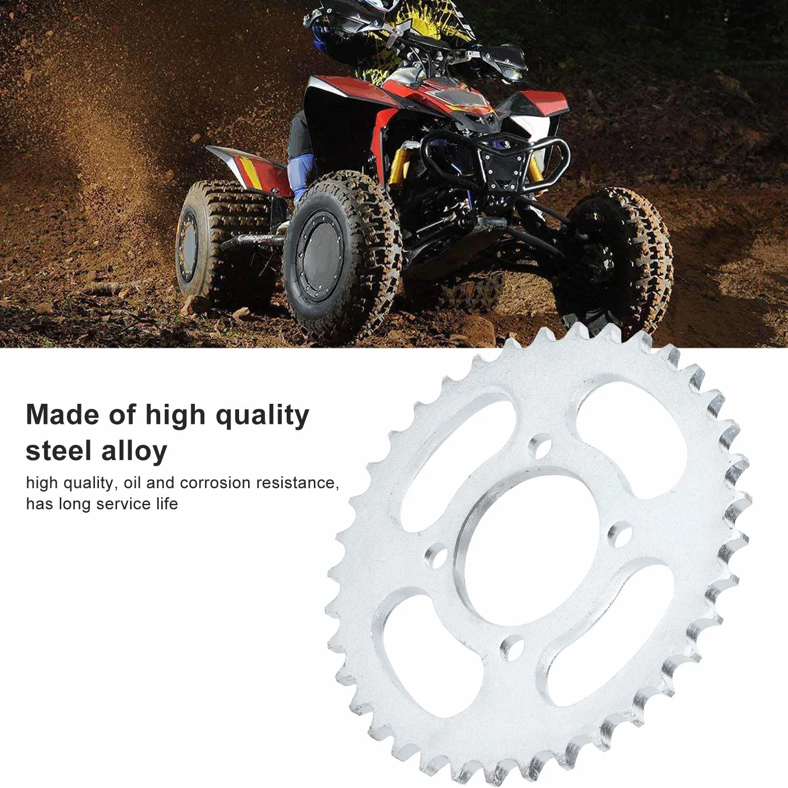 Koło zębate 37 zębów 428 do Pit Trail Quad Dirt Bike ATV 110