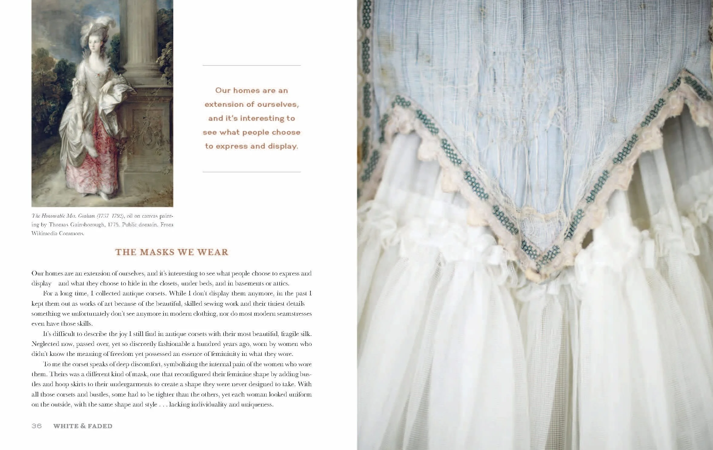 White and Faded: Restoring Beauty in Your Home and Life (the Perfect Gift for People Who Love Interior Design, Decorating, and Creating Beautiful, Healing Spaces at Home)