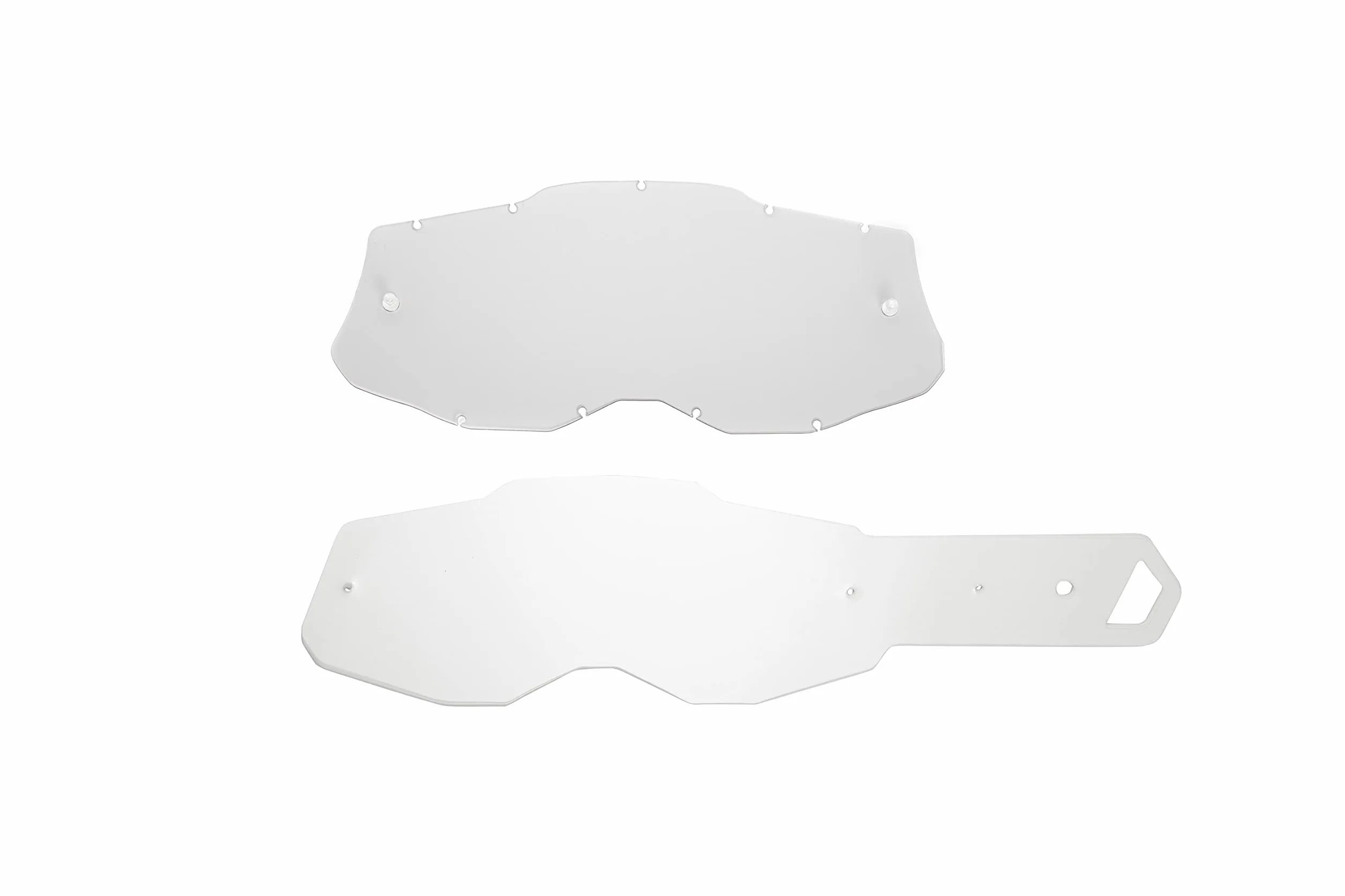 Seecle SE-41S112-HZ transparent lens + 10 tears compatible for 100% RACECRAFT 2 / STRATA 2 / ACCURI 2 / MERCURY 2