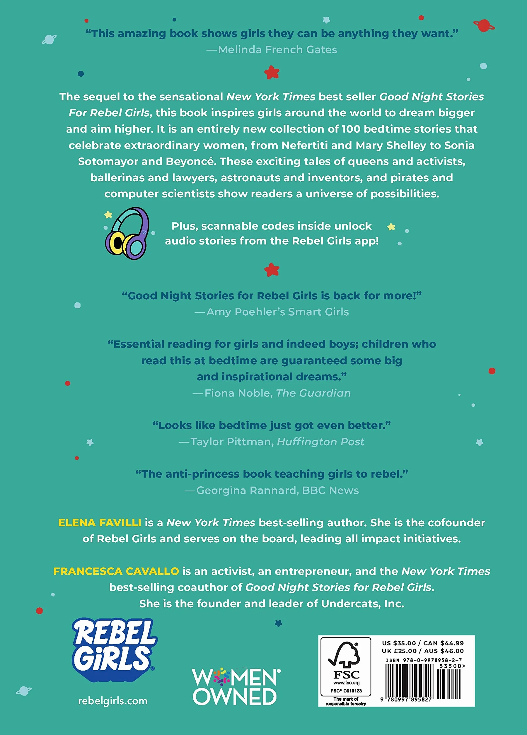 Good Night Stories for Rebel Girls 2