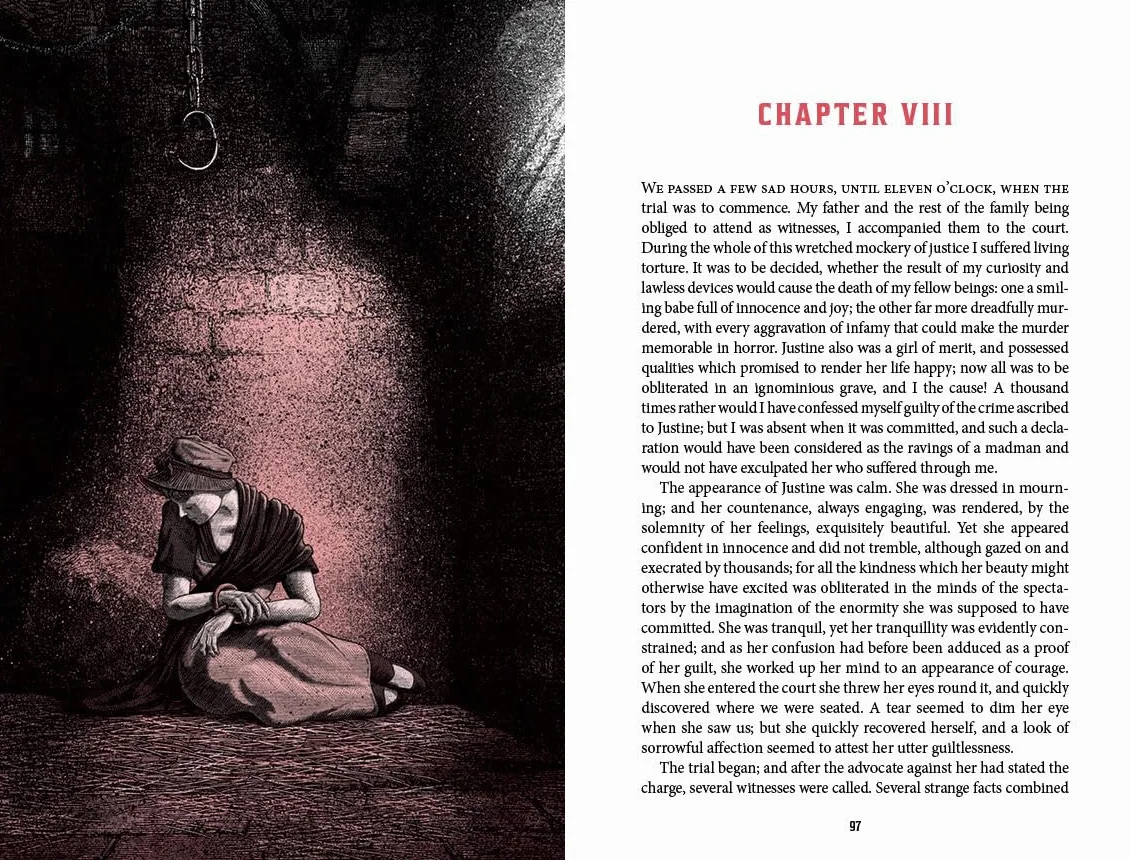 Frankenstein (Deluxe Edition): (Deluxe Illustrated Classics)