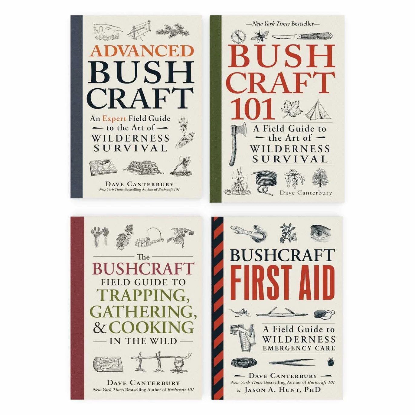 The Bushcraft Boxed Set: Bushcraft 101; Advanced Bushcraft; The Bushcraft Field Guide to Trapping, Gathering, & Cooking in the Wild; Bushcraft First Aid