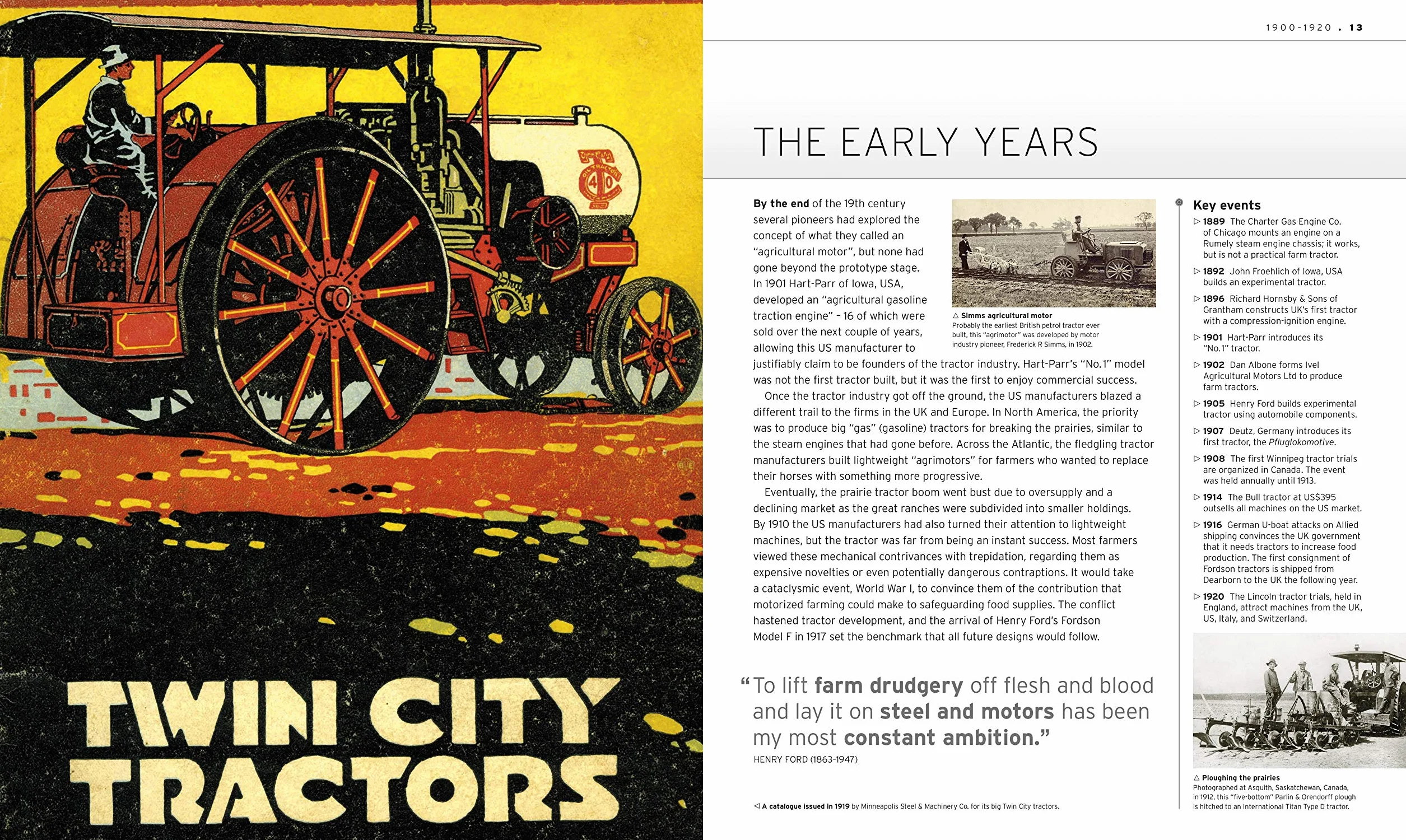 The Tractor Book: The Definitive Visual History