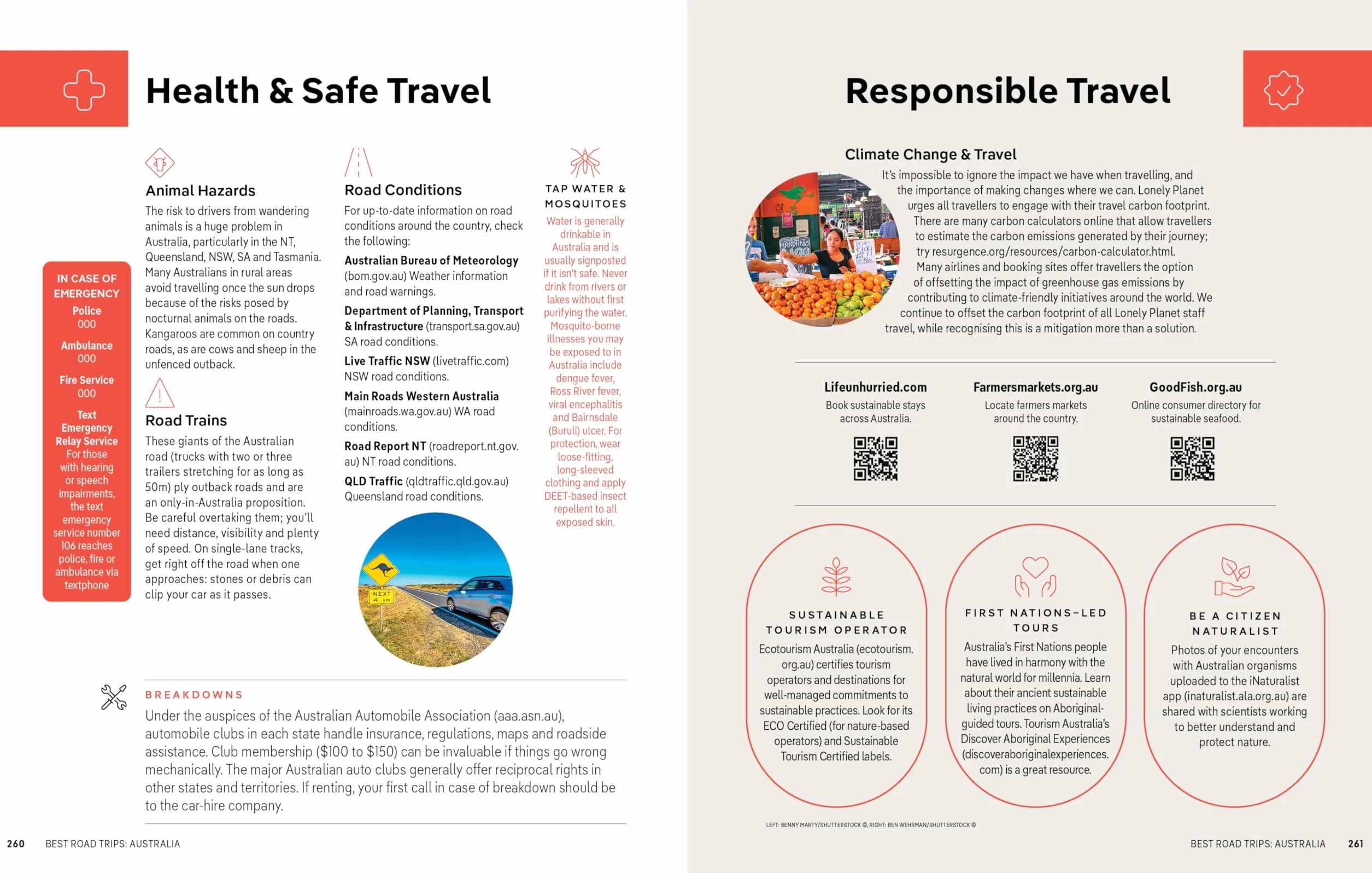 Best Road Trips Australia 4ed -anglais-: Ecapes on the open road