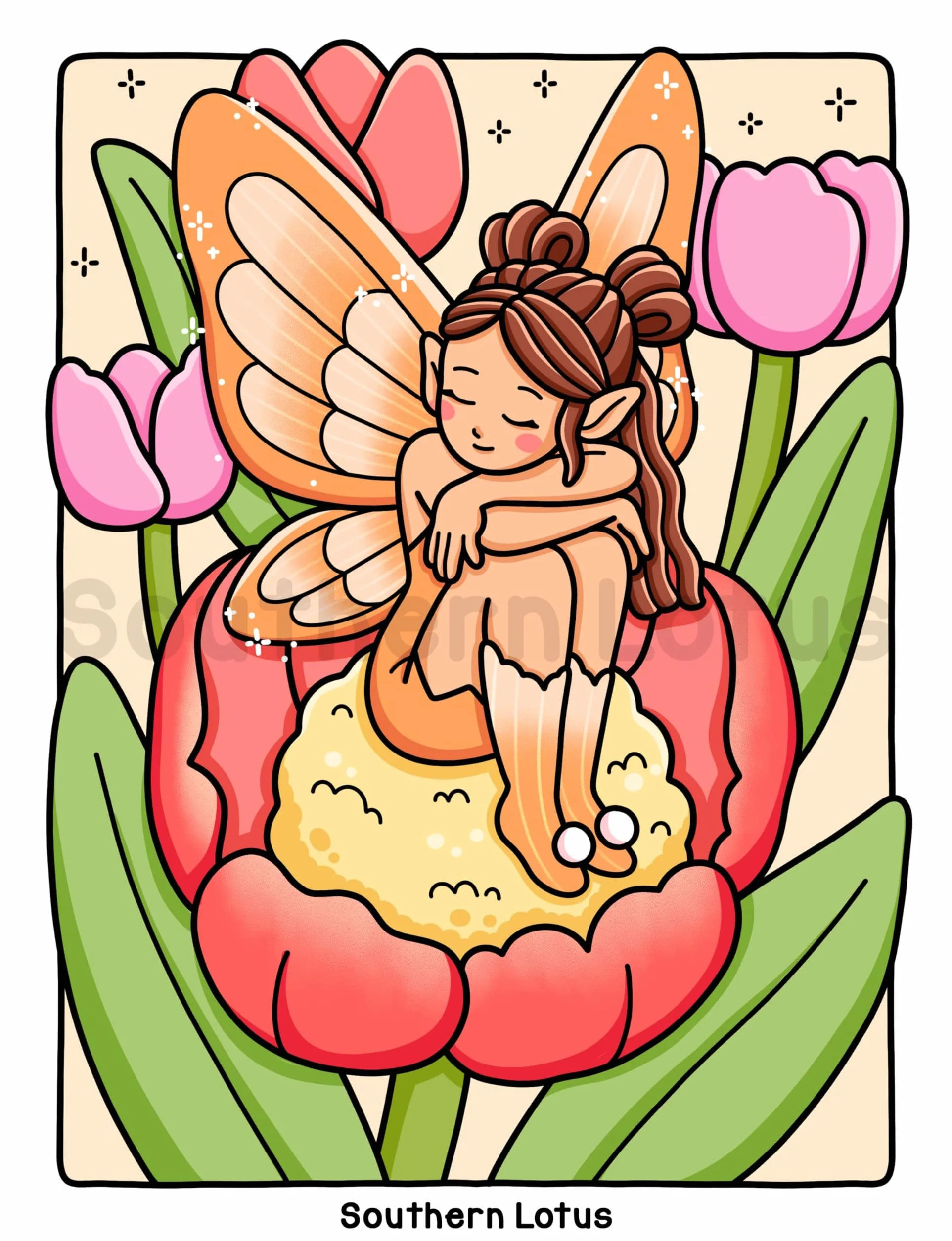 Fresh Glow: Coloring Book for Adults and Teens with Cute and Easy Designs of Charming Fairies and Lovely Sprites Enjoying Spring Moments, Cozy Drawings for Relaxation