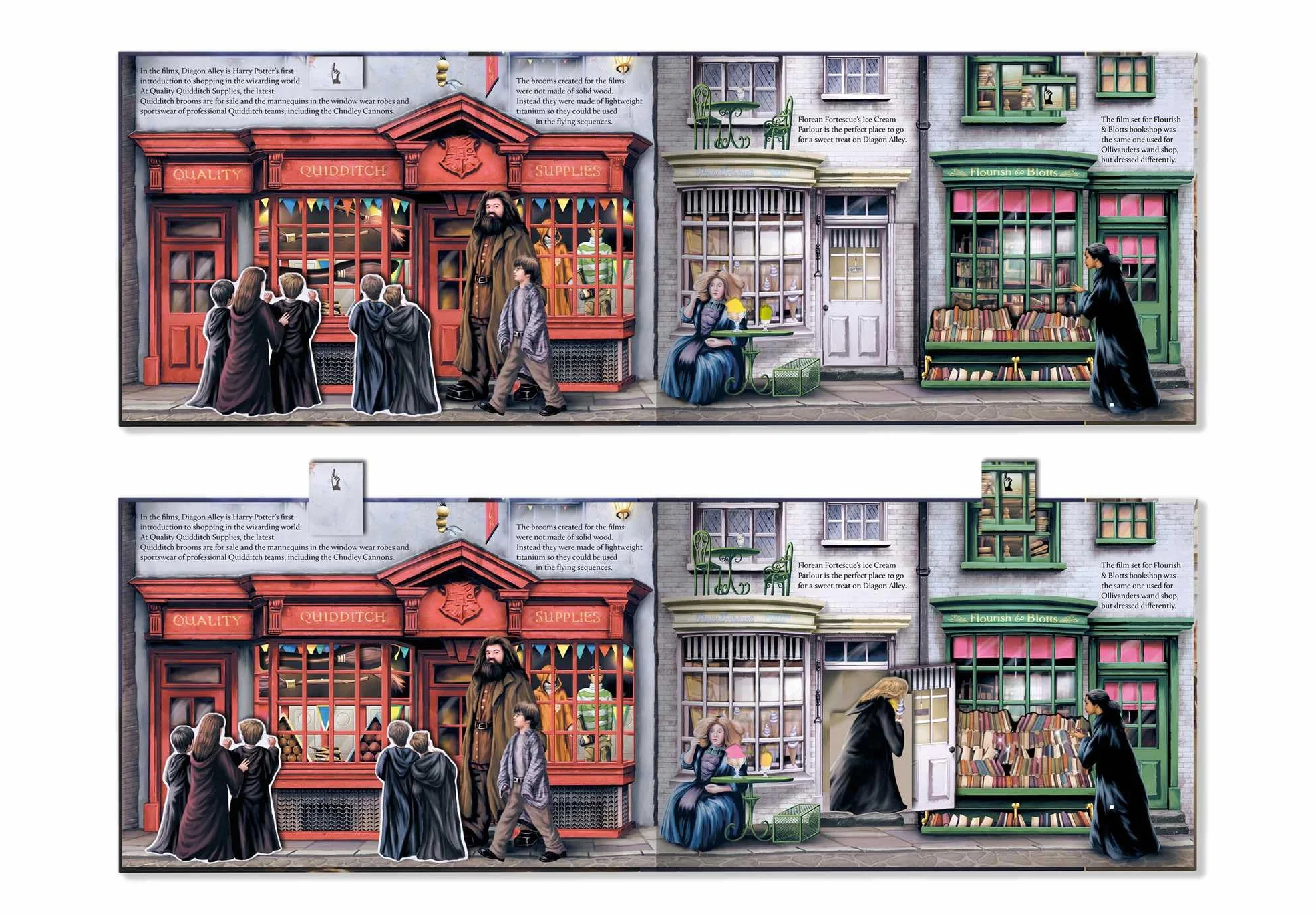 Harry Potter: Diagon Alley: A Book of Magical Surprises