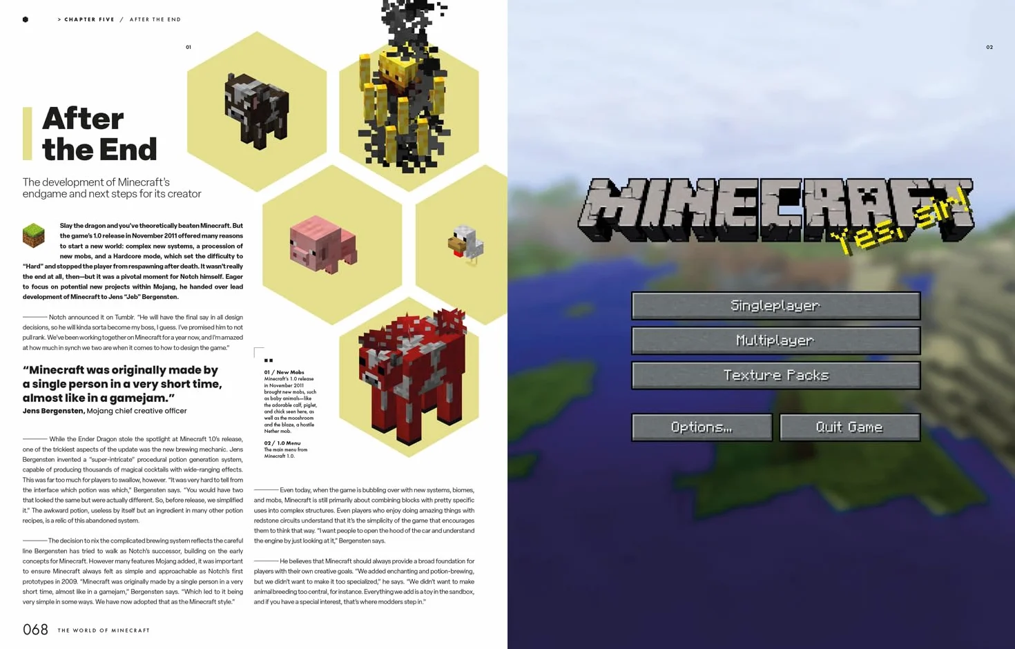 The World of Minecraft: A comprehensive and exclusive behind-the-scenes account of Minecraft’s history featuring previously unseen artwork – the perfect gift for fans and gamers!