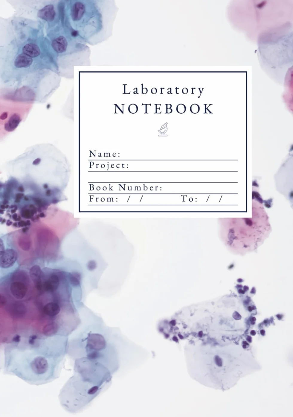 Laboratory Notebook: STEM Press, Chemistry / Biology / Science Research and Student, Official format, Hardcover, 7"x10", Purple