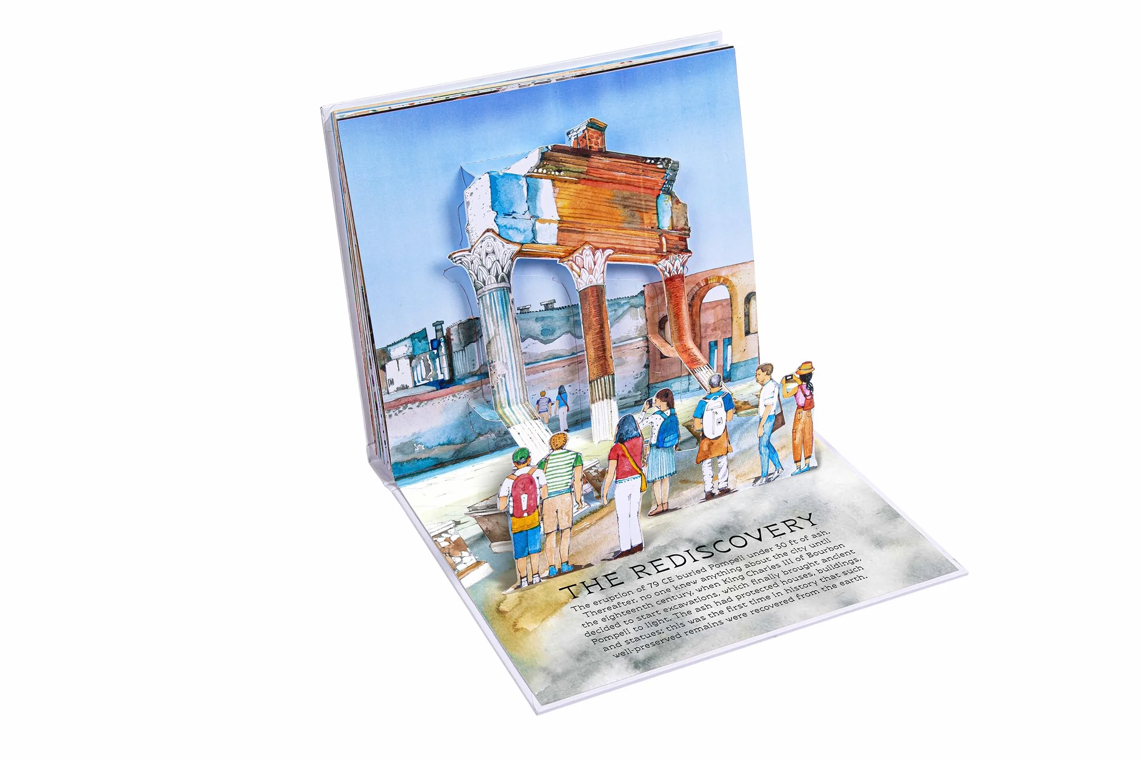 Ancient Pompeii pop-ups
