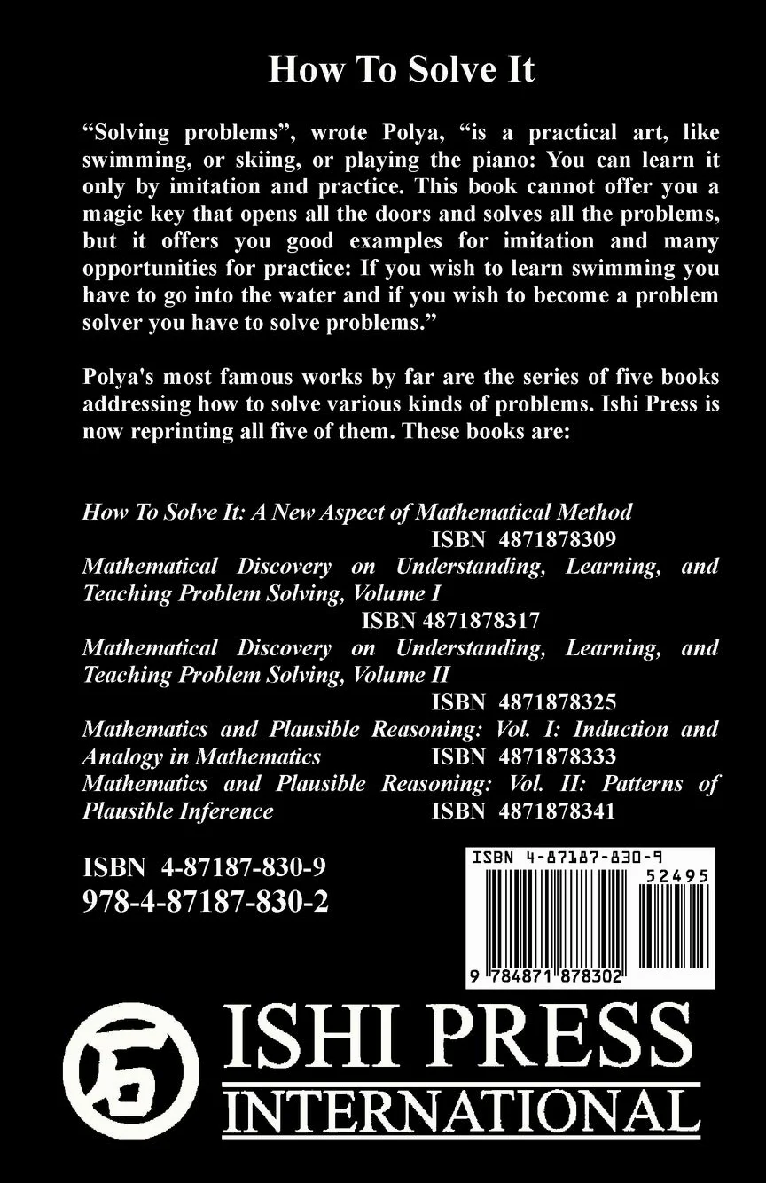 How To Solve It: A New Aspect of Mathematical Method