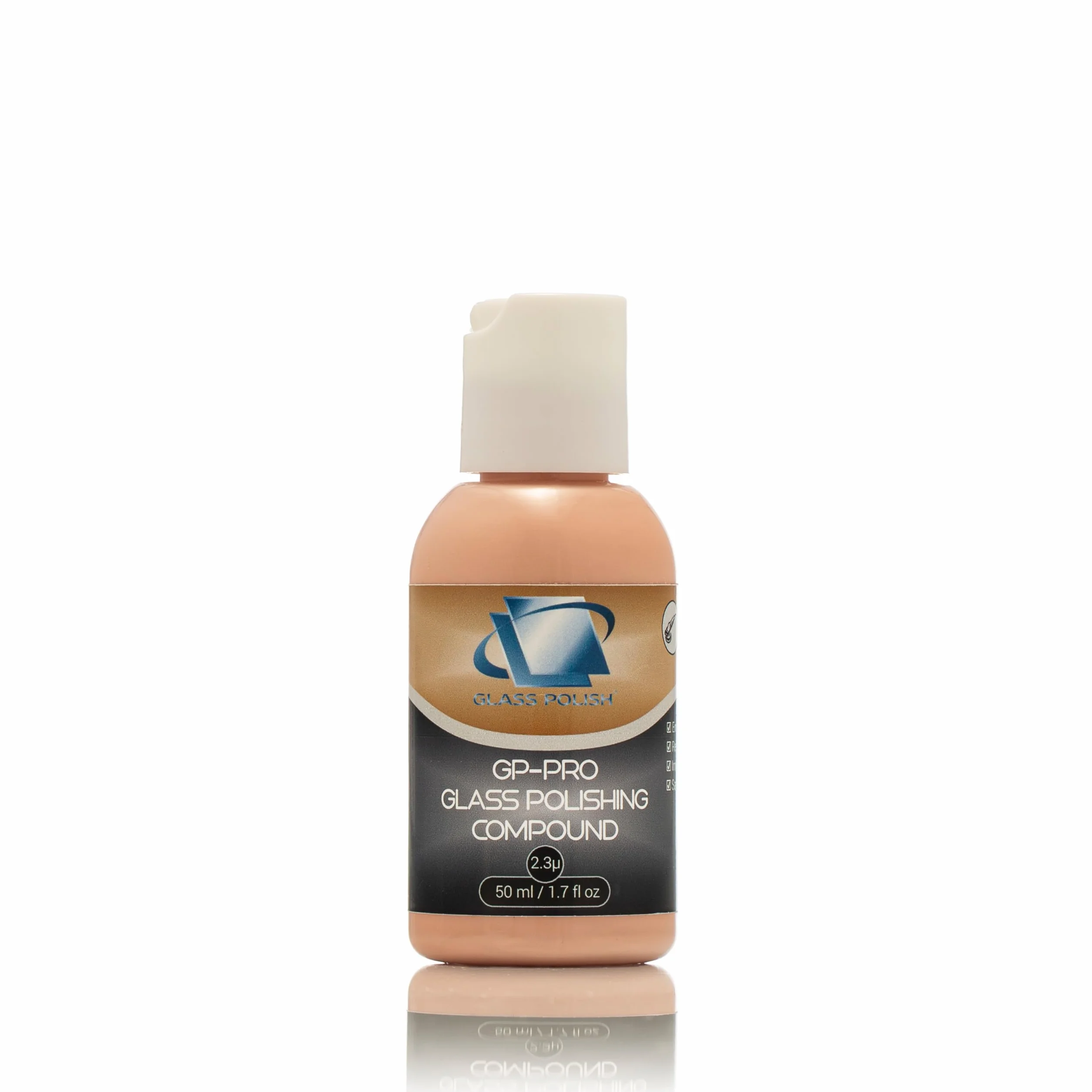 Masa polerska Glass Polish GP-PRO 48.2 g (50 ml) 2,3 mikrona do polerowania powierzchni szklanych GP14053