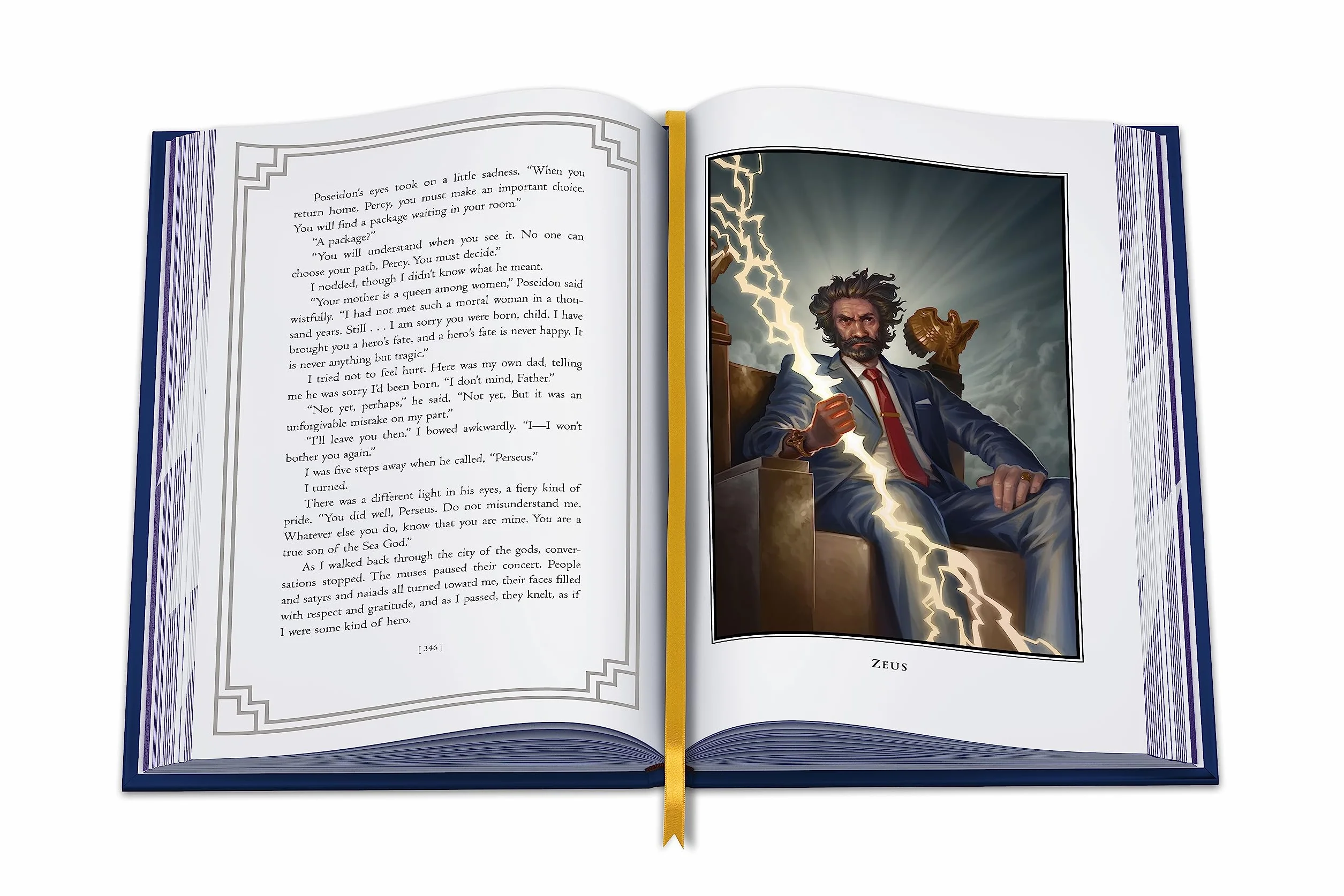 Percy Jackson and the Olympians the Lightning Thief Deluxe Collector's Edition