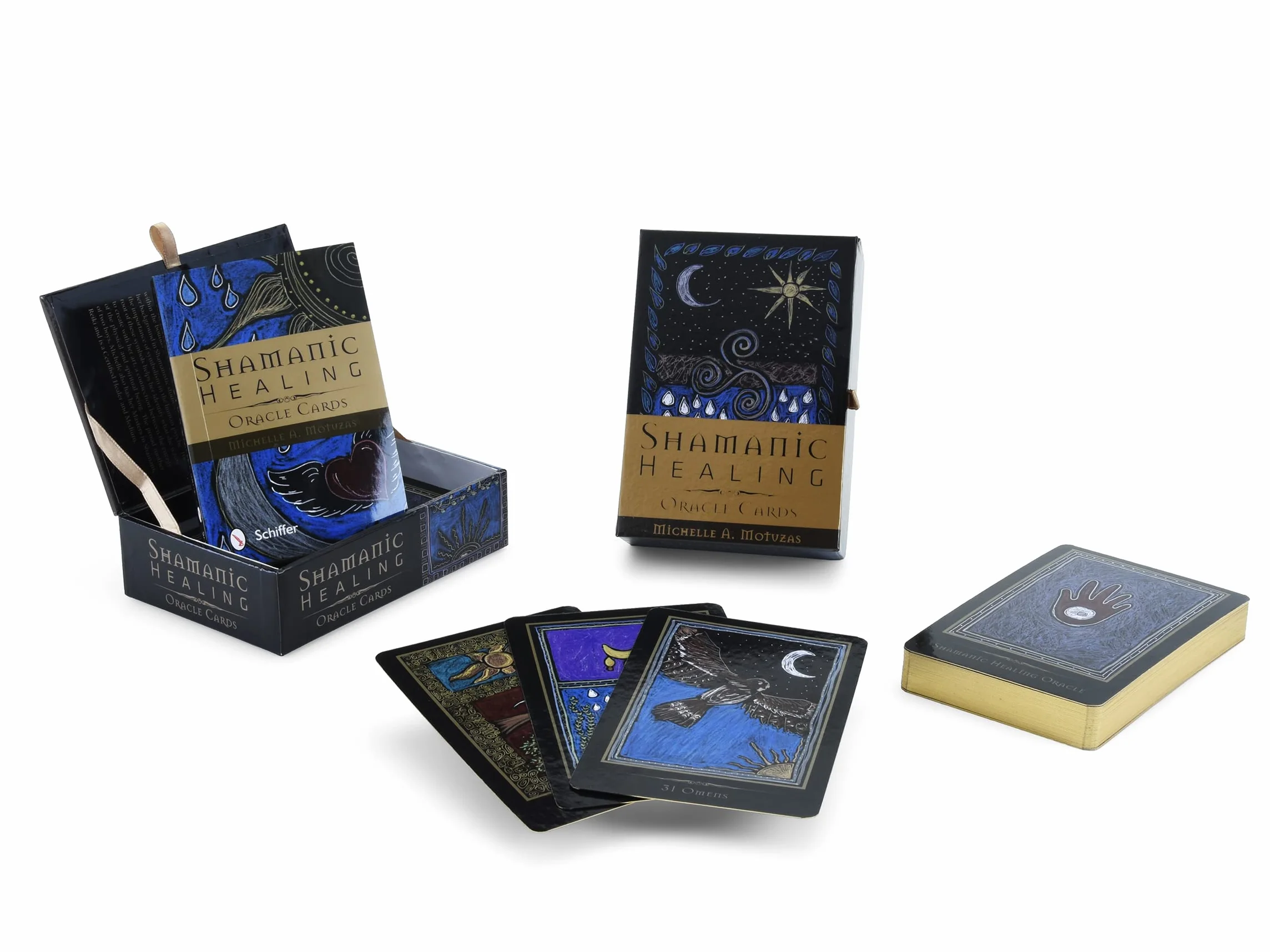 Shamanic Healing Oracle Cards: (Oracle Kit Box Set with 44 Cards and Guide Book)