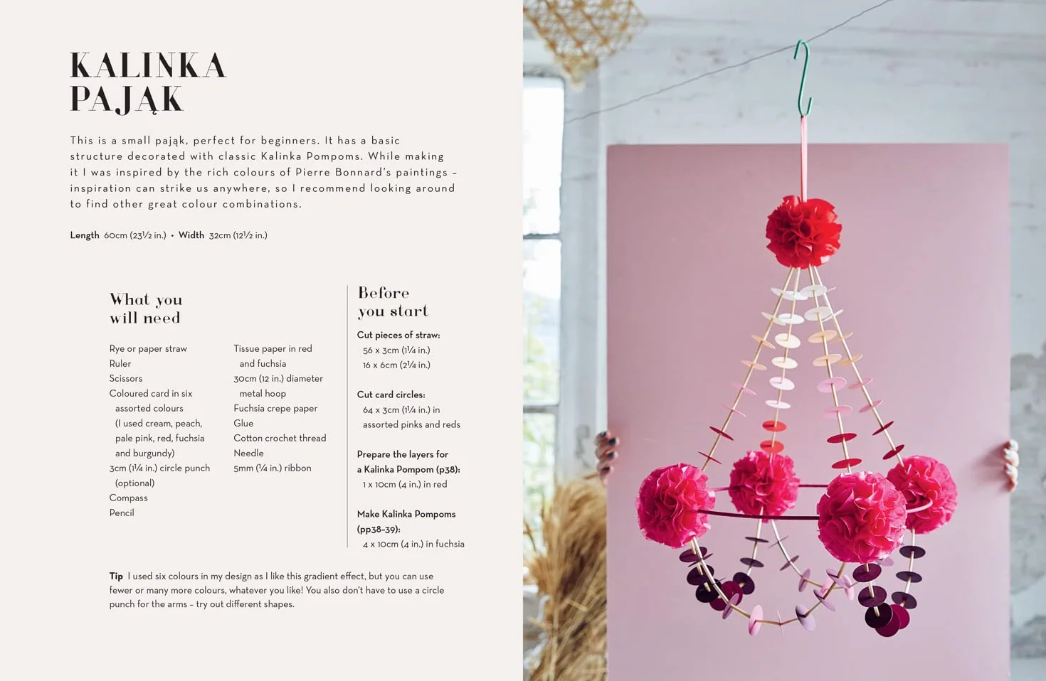 Making Mobiles: Create beautiful Polish pajaki from natural materials