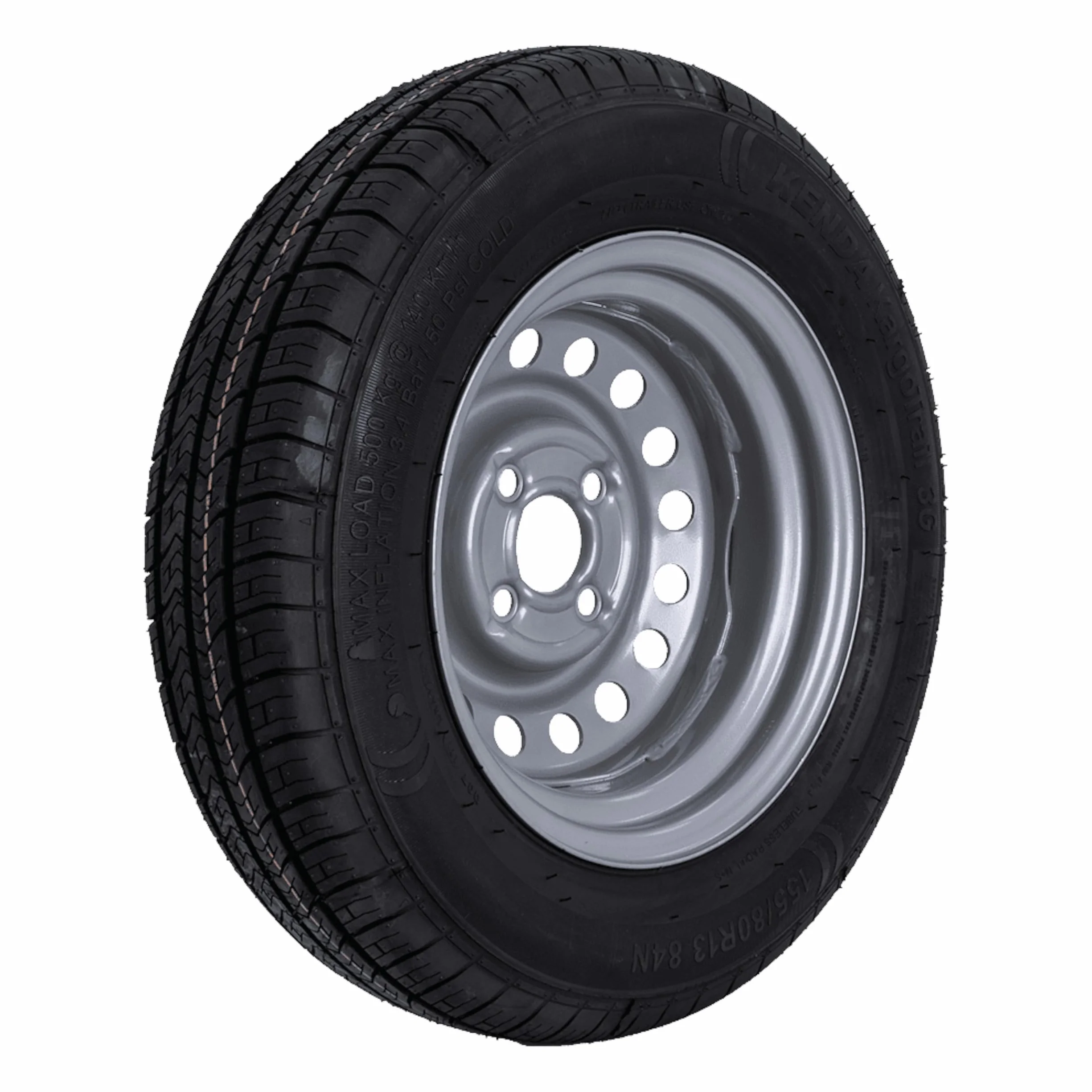 Unitrailer Koło kompletne 155/80 R13 4x100 opona Kenda