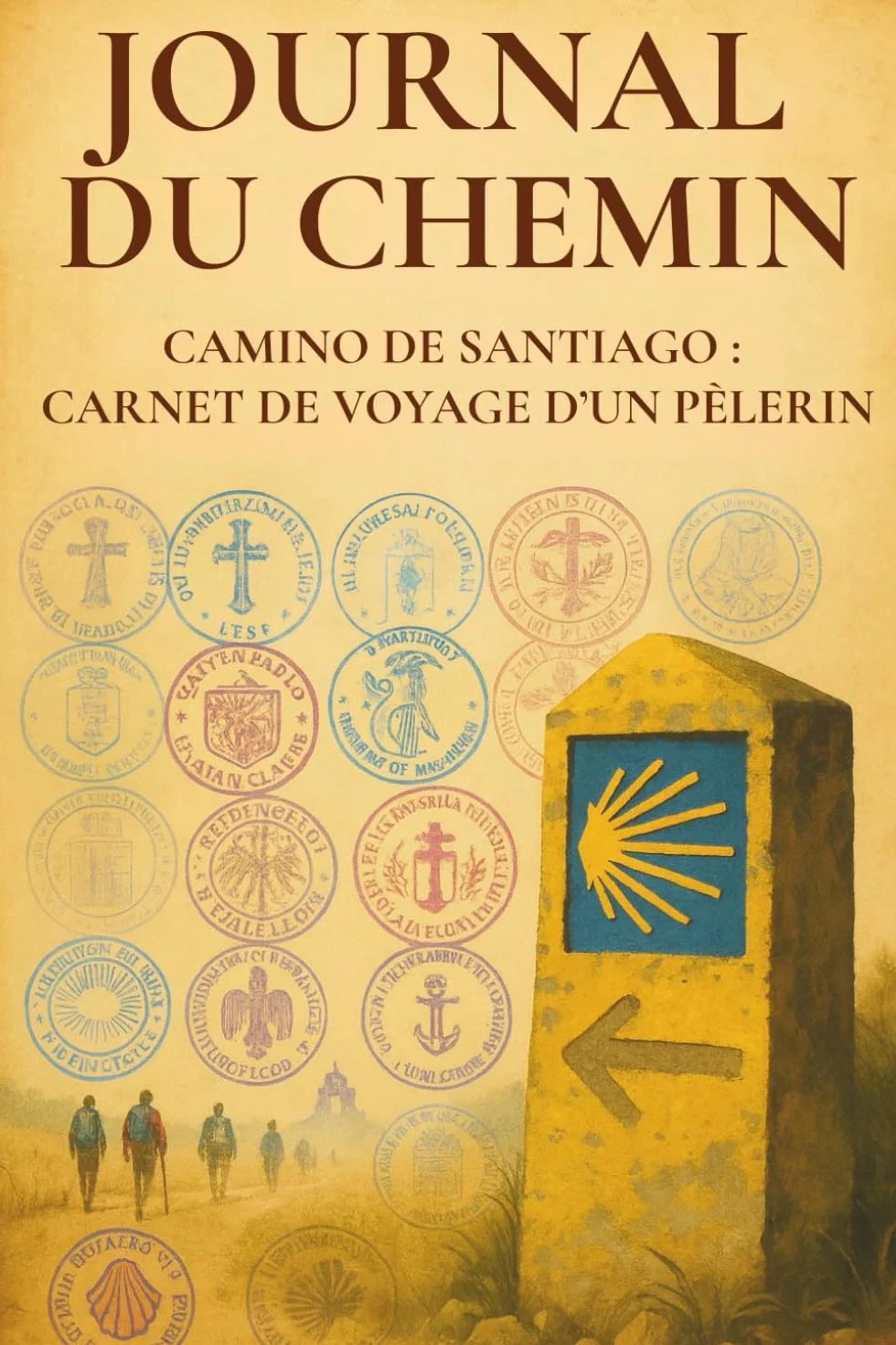 Journal Du Chemin: Planificateur du Camino de Santiago: carnet de pèlerinage