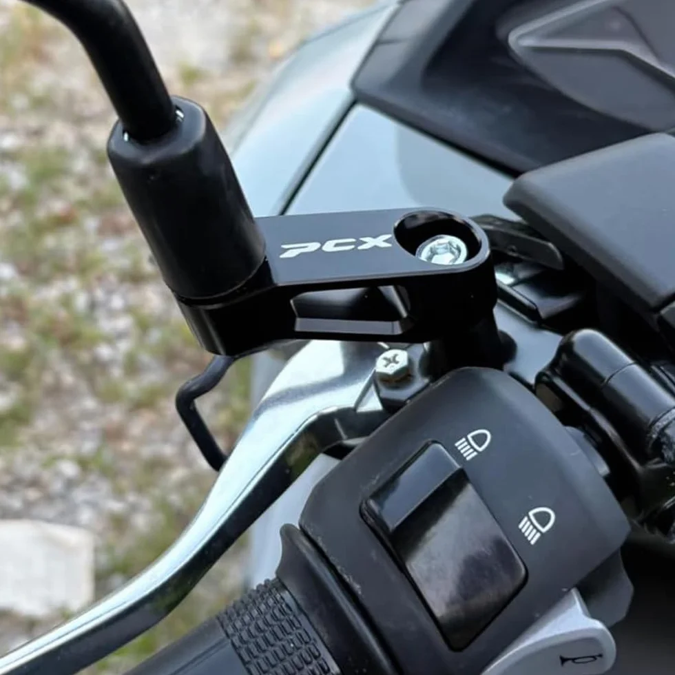 Lusterko wsteczne motocyklowe Modeer do PCX 125 150 160, czarne