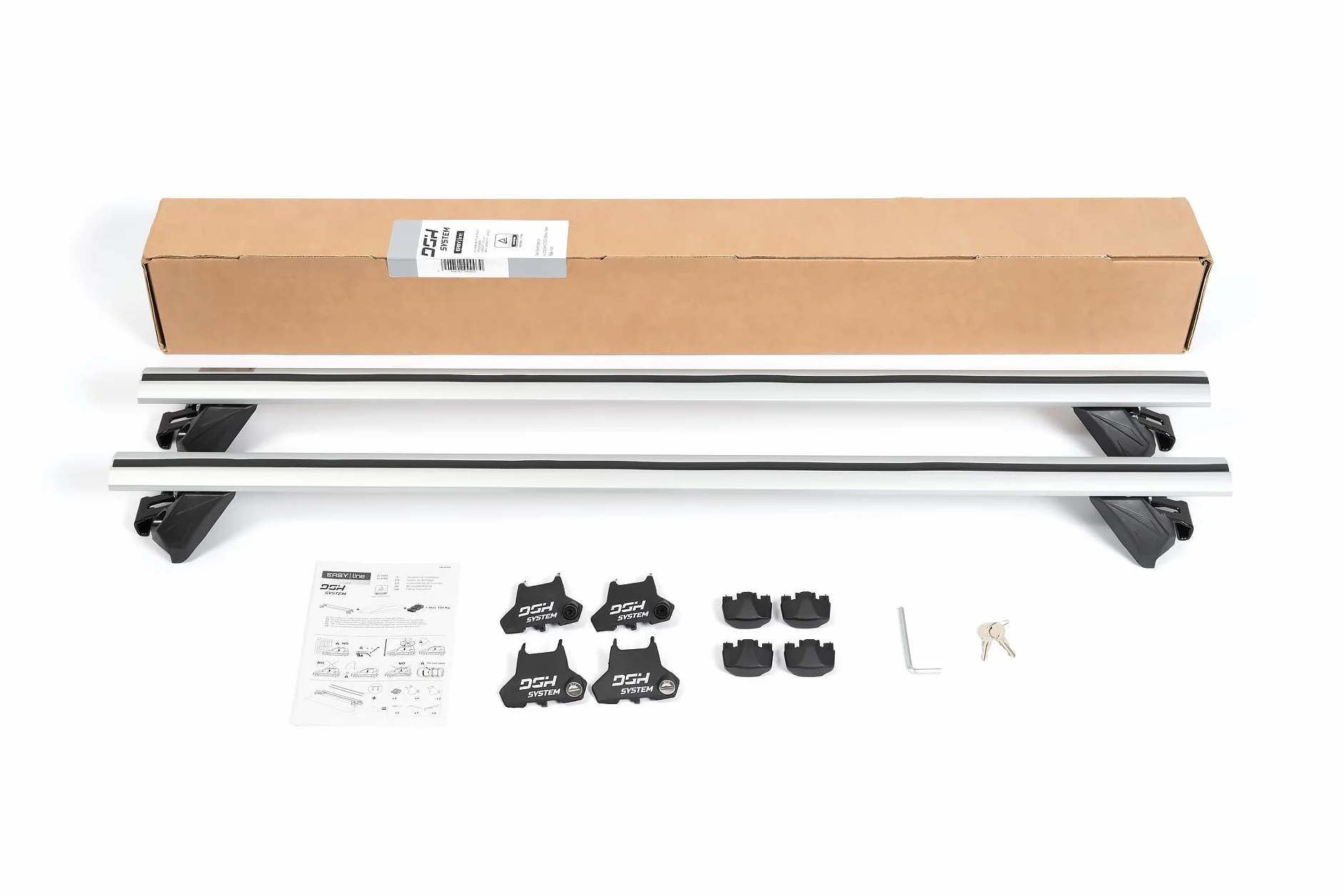 Bagażnik bazowy belki dachowe RELINGI Opel ASTRA J IV SPORTS TOURER KOMBI 2010-2015 100 kg 112 cm Aluminium