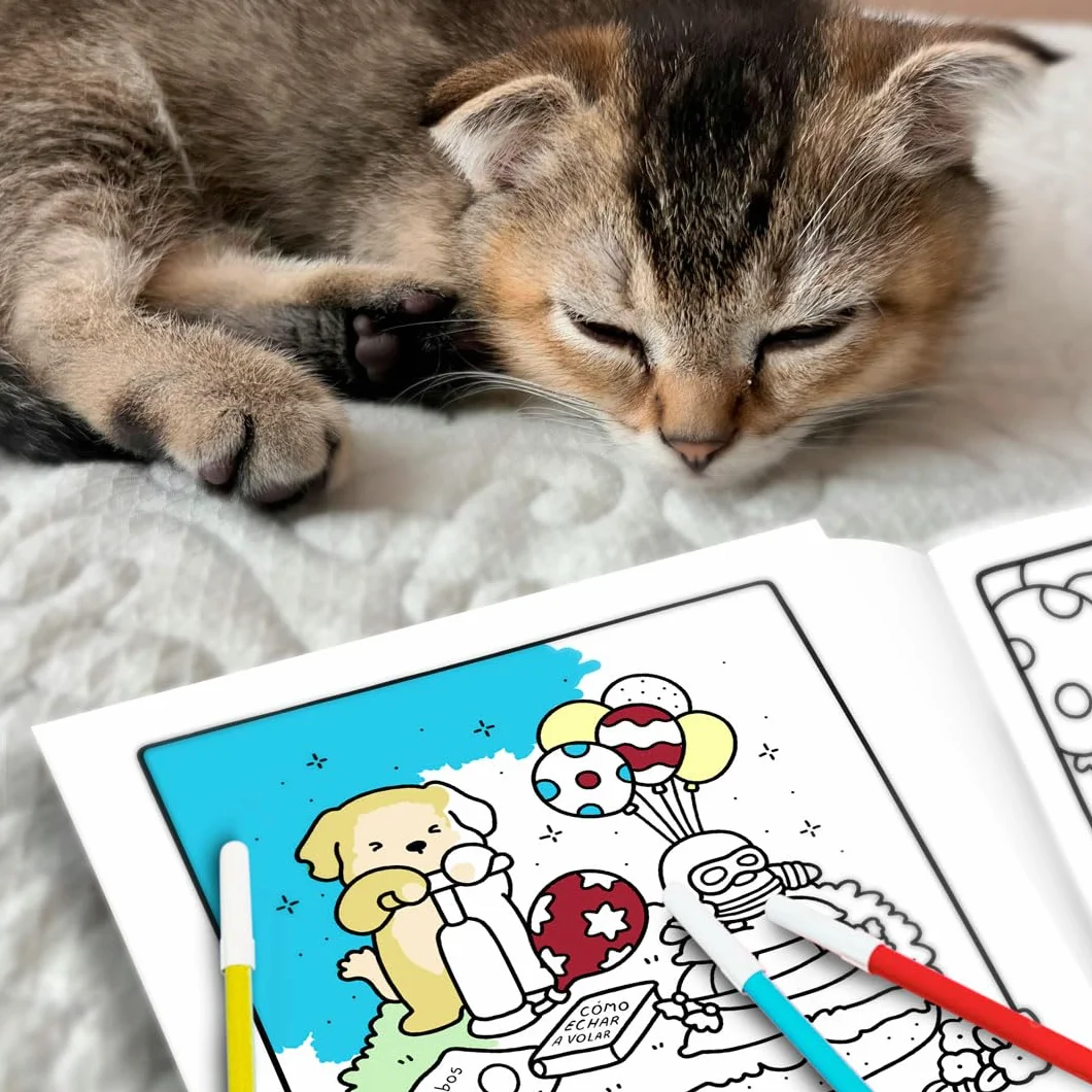 Dulce Navidad: Un mundo adorable para colorear y relajarse