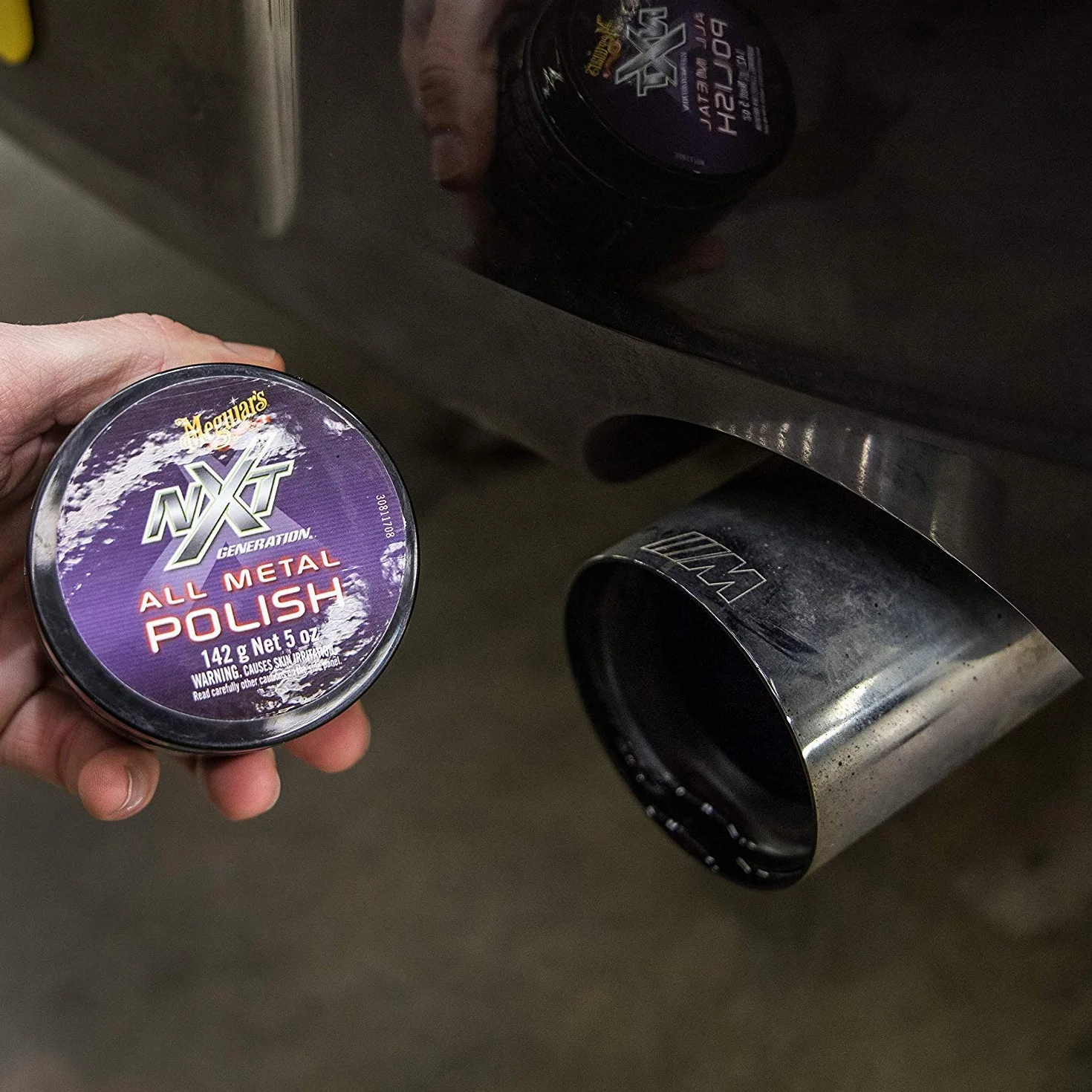 Meguiar's G13005EU NXT Generation All Metal Polish & Protect, 142 g, do aluminium, chromu, stali nierdzewnej