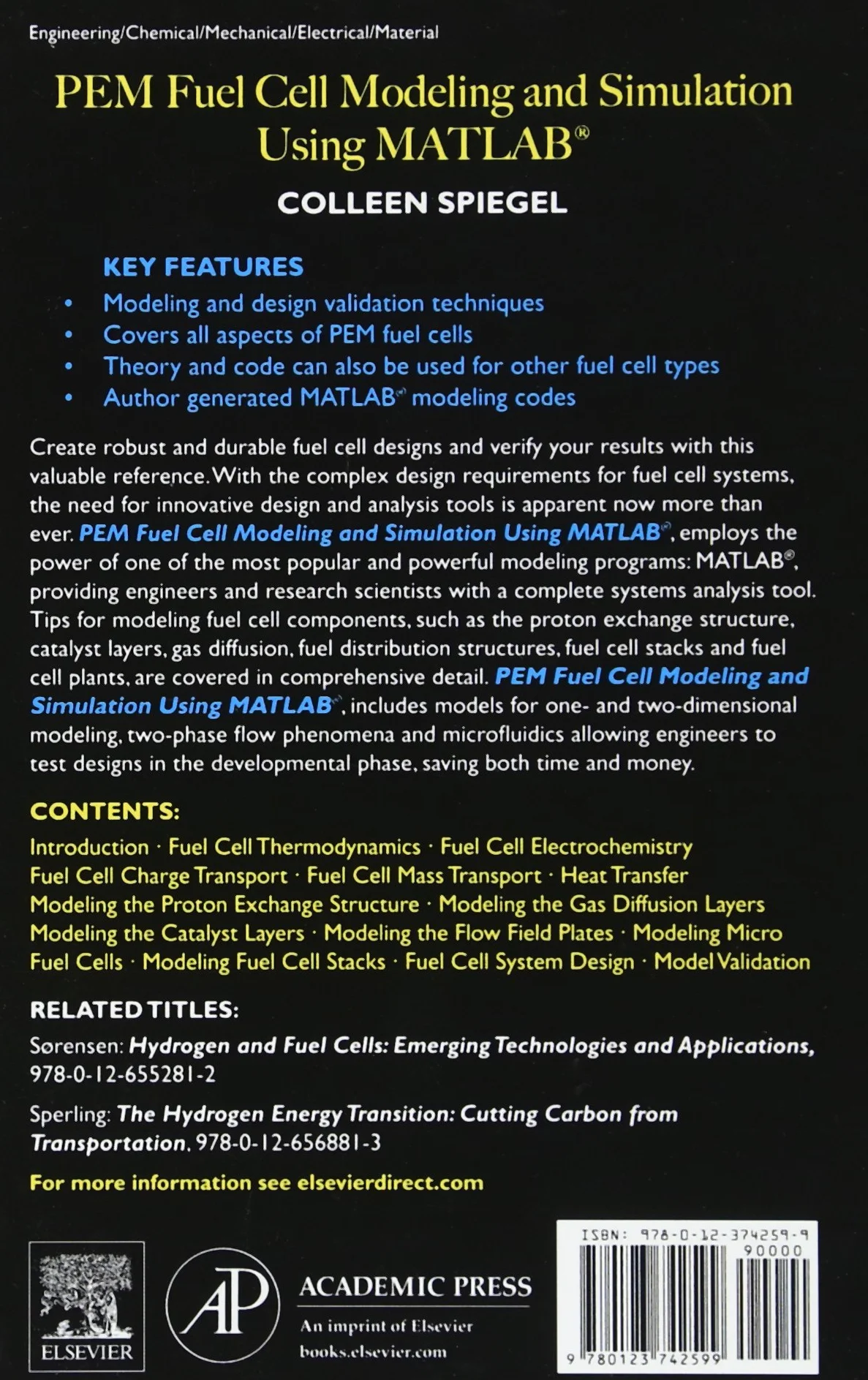 PEM Fuel Cell Modeling and Simulation Using MATLAB