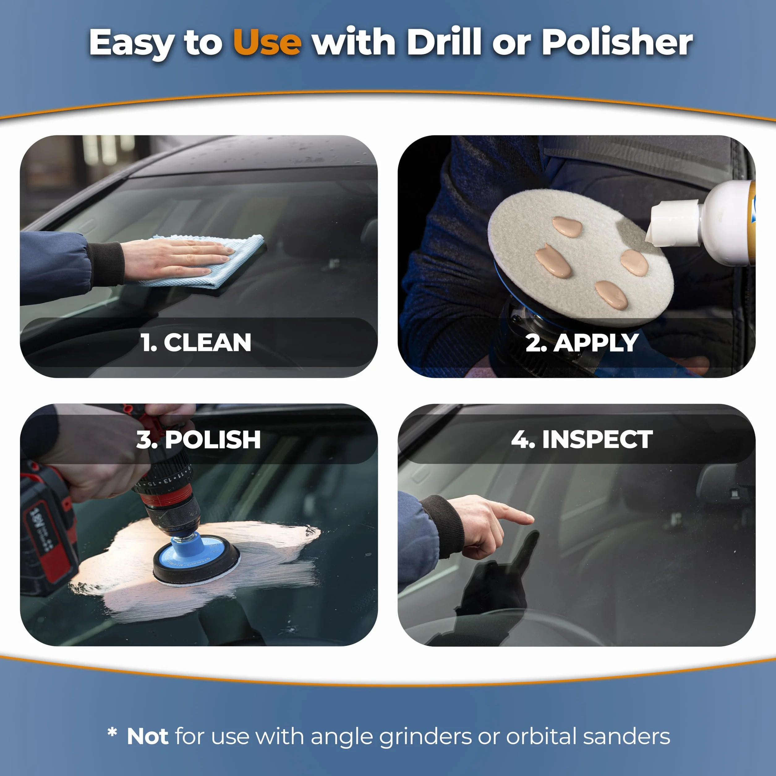 Masa polerska Glass Polish GP-PRO 48.2 g (50 ml) 2,3 mikrona do polerowania powierzchni szklanych GP14053