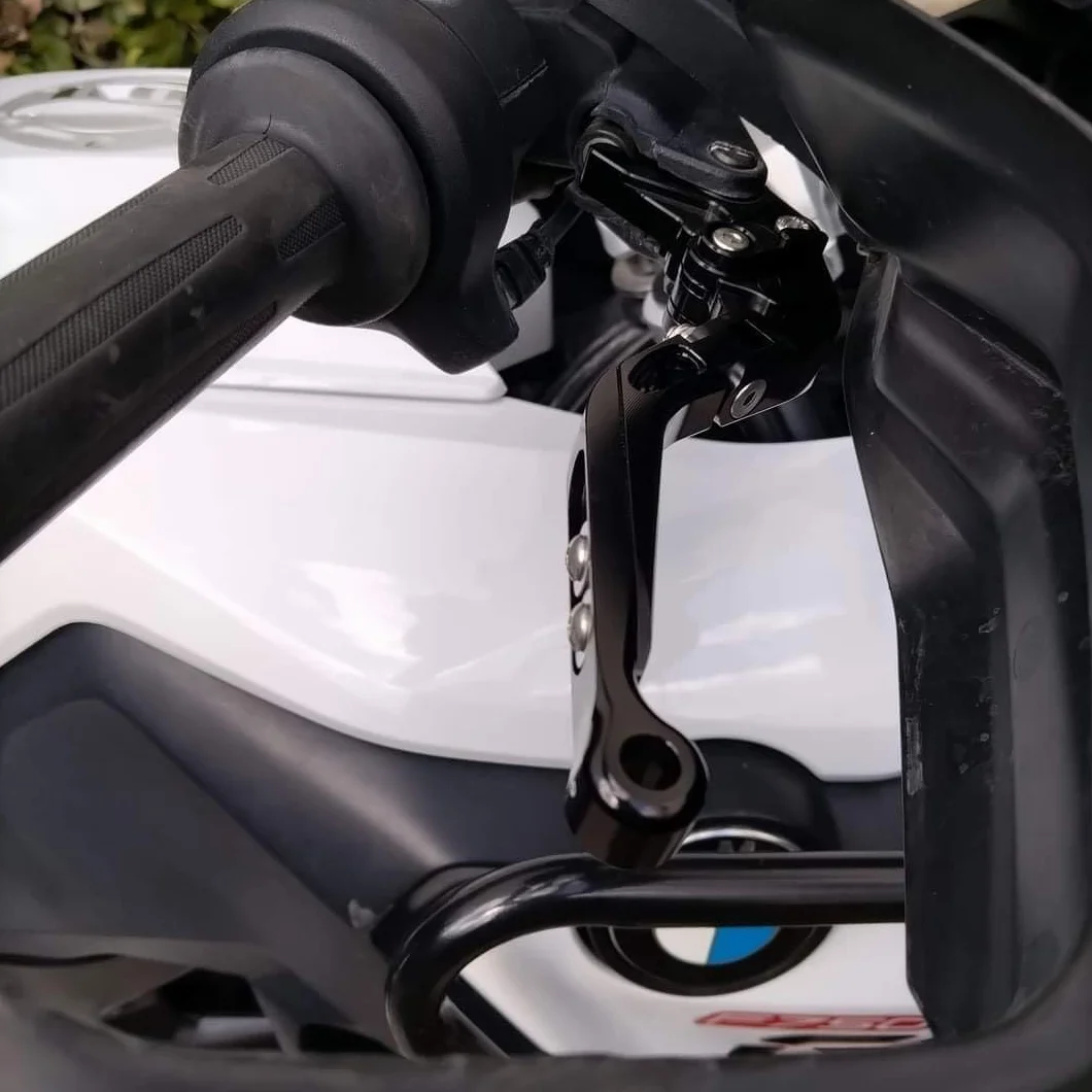 Royal Enfield Himalayan 450 Guerrilla 450 2024 2025 chowana składana dźwignia sprzęgła dźwigni hamulca, wykonana ze stopu aluminium CNC (czarna)