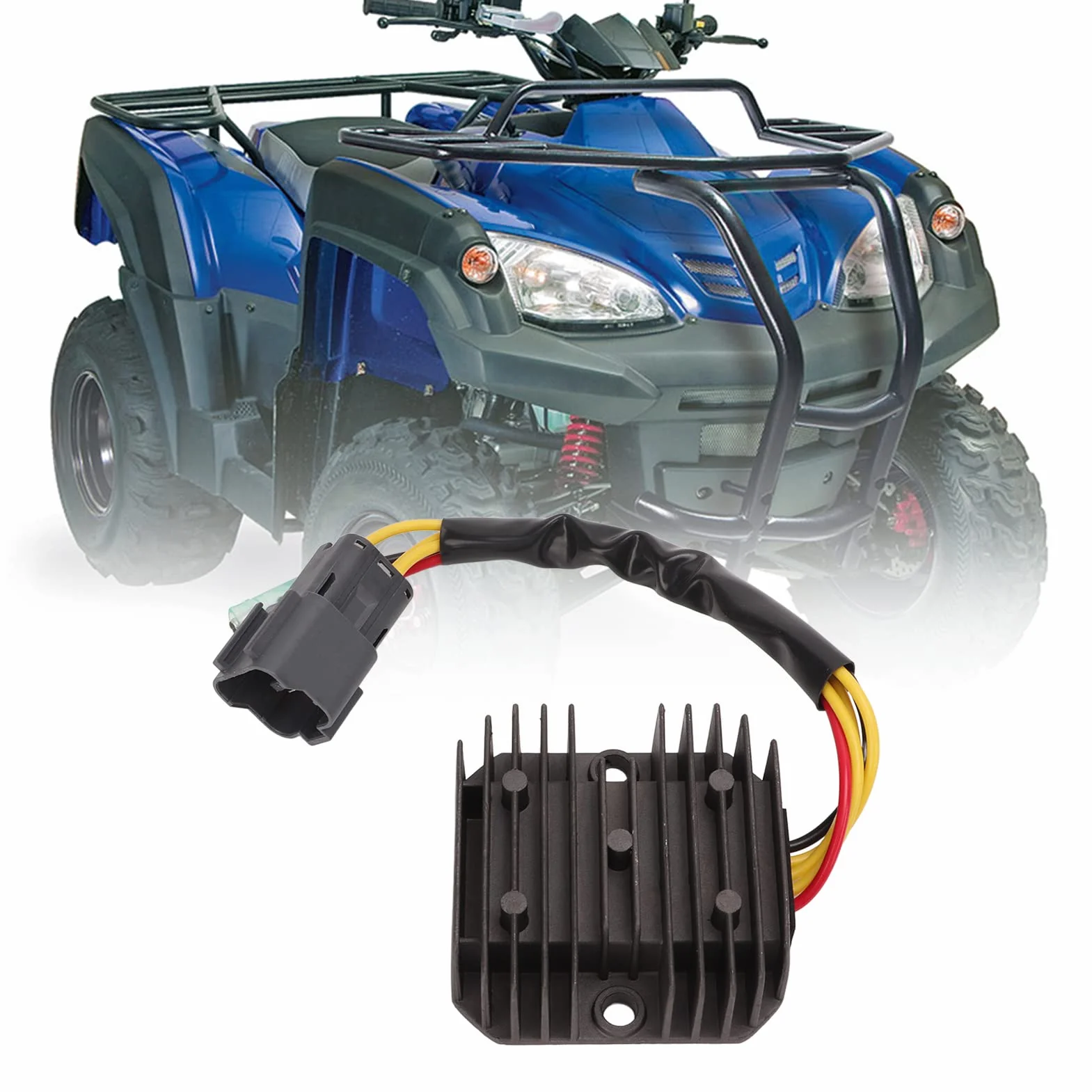 Prostownik Napięcia, Prostownik 12V ATV 31600 LBA7 900 Regulator Napięcia dla MXU250 2004-2007, UXV 500 MXU 500 4X4 IRS 2010-2014, Adly ATV Quad 300 320, Adly Quad ATV 280 300 320 400
