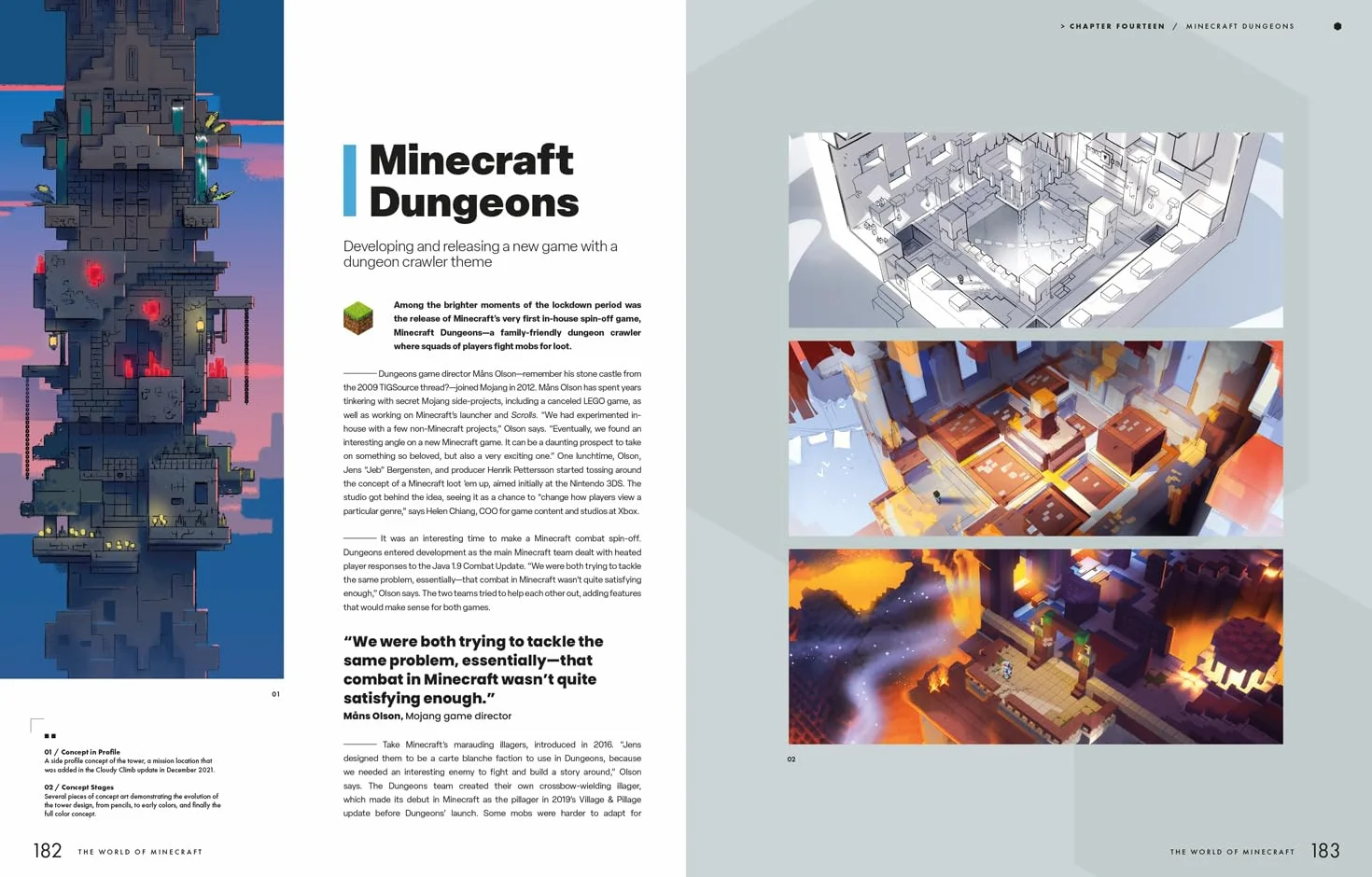 The World of Minecraft: A comprehensive and exclusive behind-the-scenes account of Minecraft’s history featuring previously unseen artwork – the perfect gift for fans and gamers!