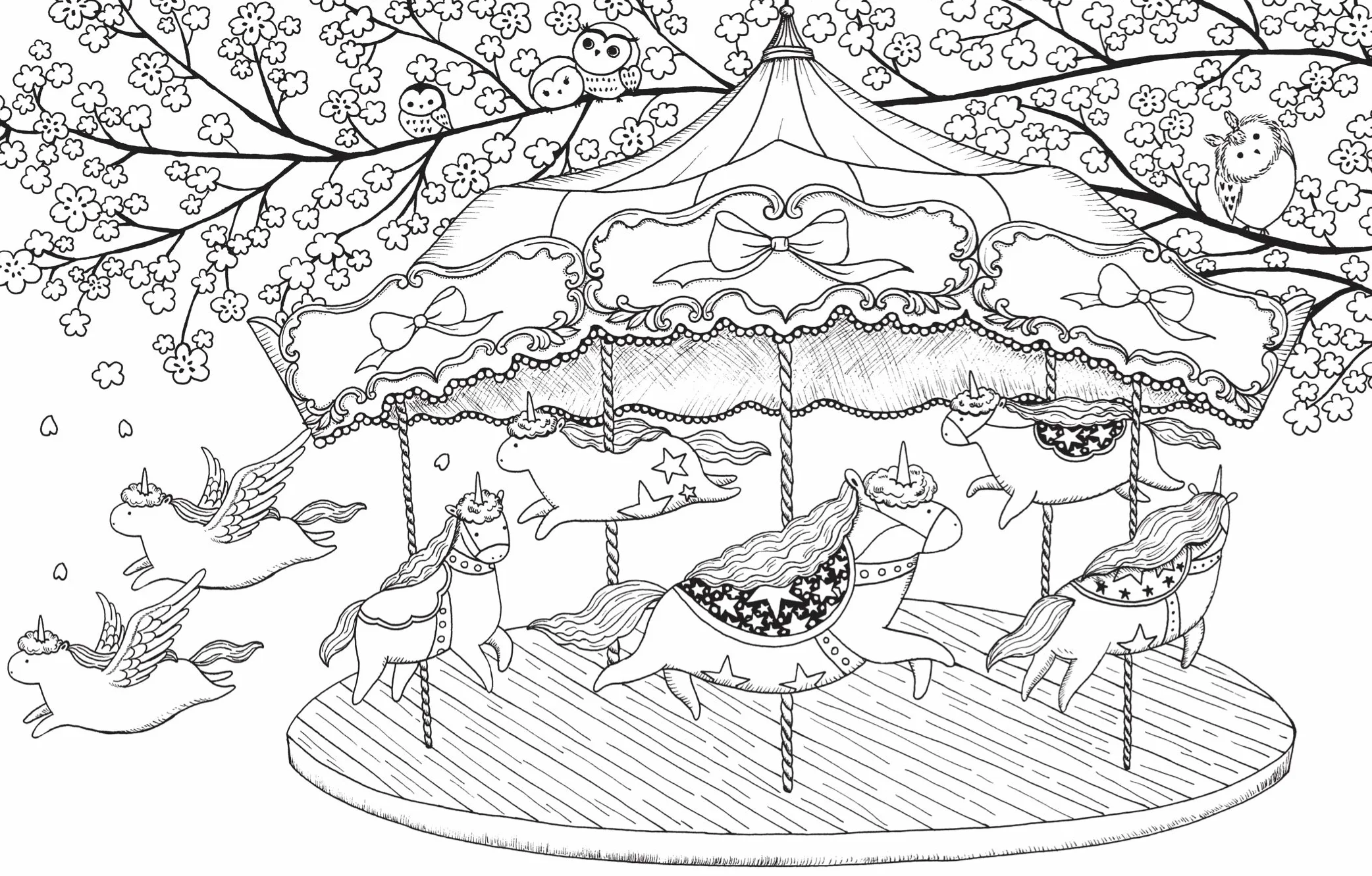 A Million Unicorns: Magical Creatures to Colour: 1 (A Million Creatures to Colour)