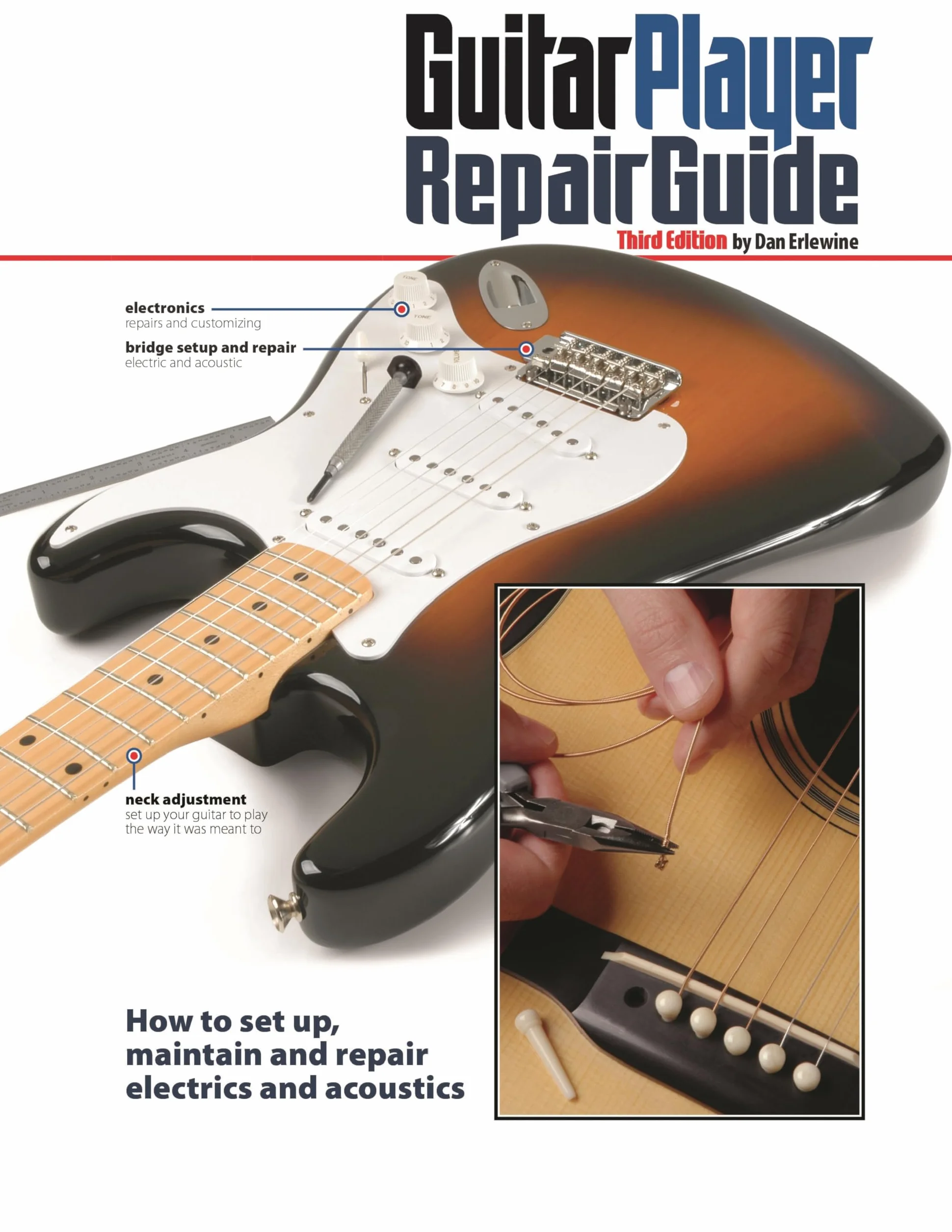 The guitar player repair guide - 3rd revised ed. guitare +dvd: How to Set Up, Maintain and Repair Electrics and Acoustics