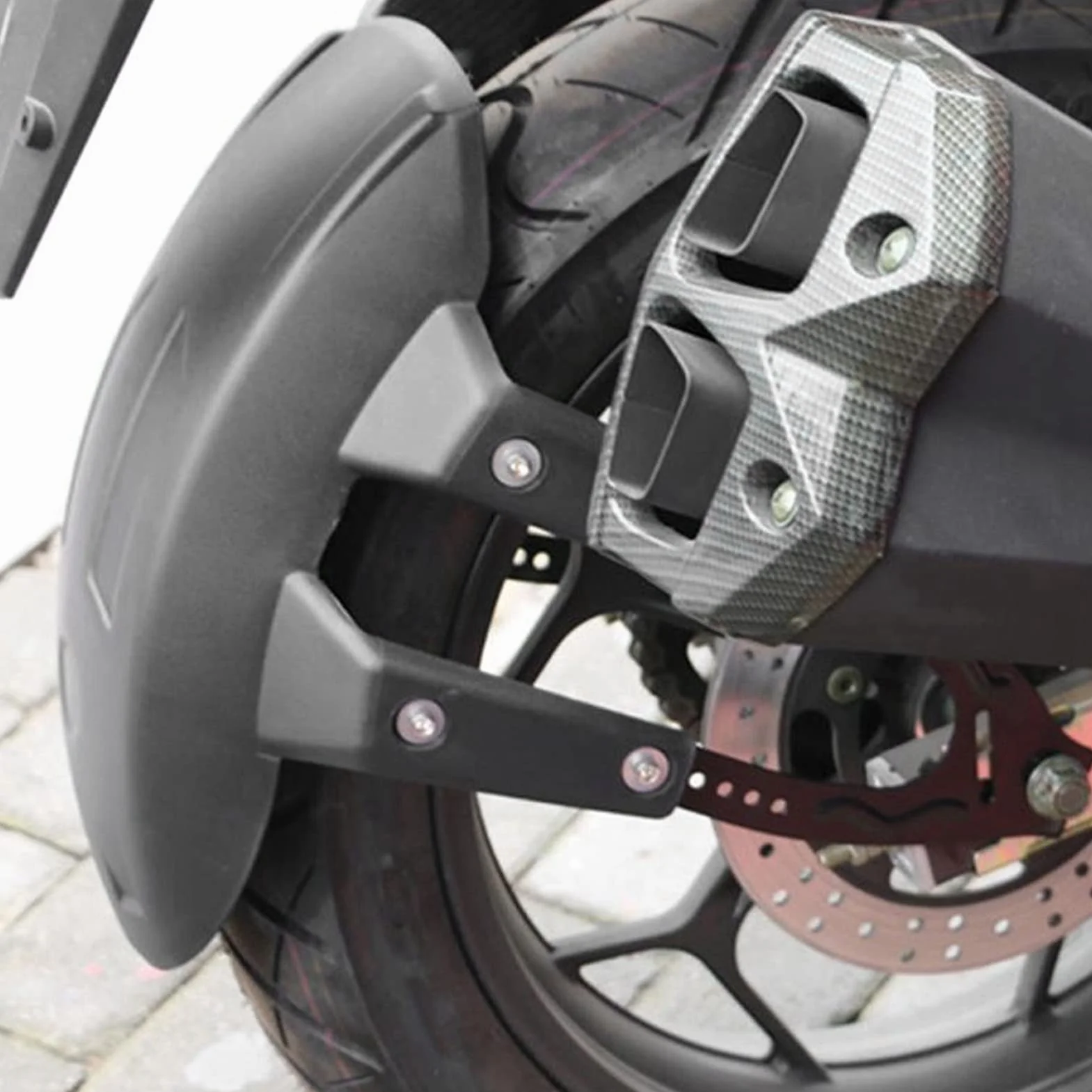 KIMISS Błotniki Tylne Motocykl Osłona Przeciwbryzgowa Mud Flap