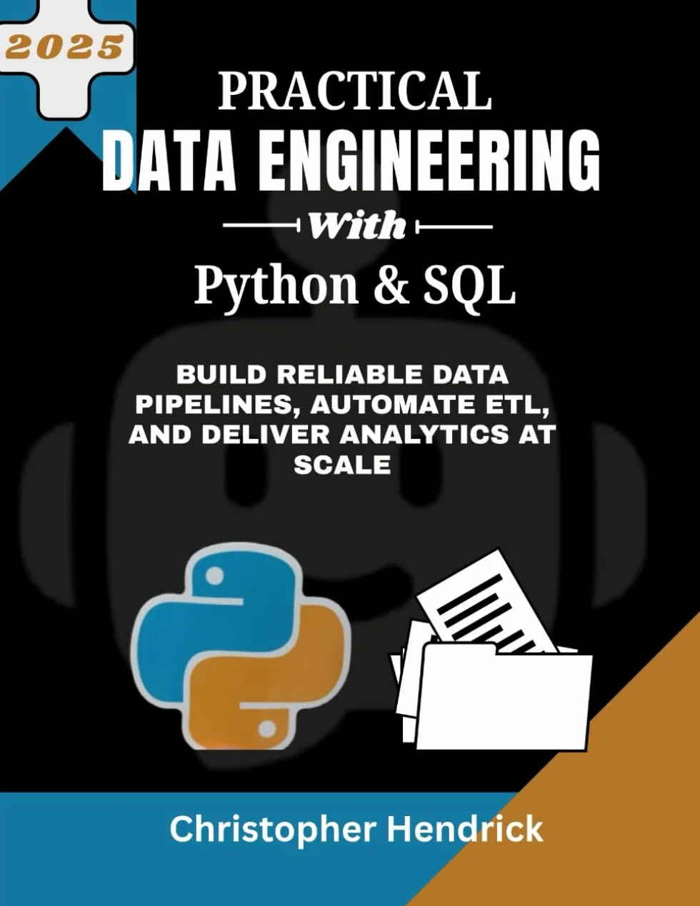 Practical Data Engineering with Python & SQL: Build Reliable Data Pipelines, Automate ETL, and Deliver Analytics at Scale