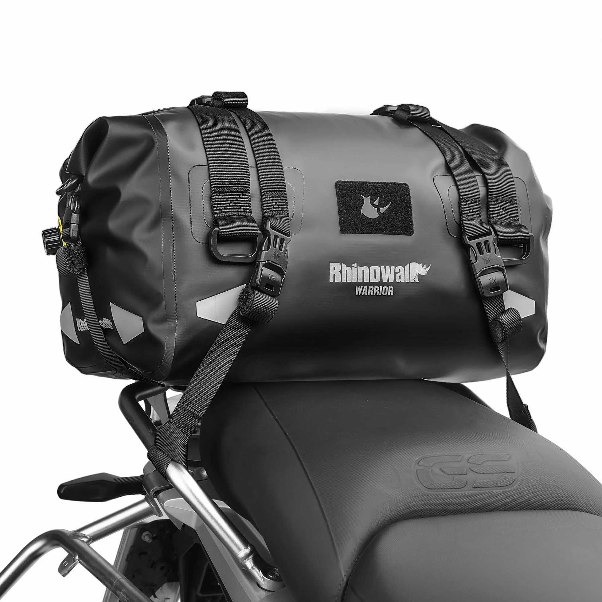 Rhinowalk Wodoodporna torba motocyklowa 20 l czarna