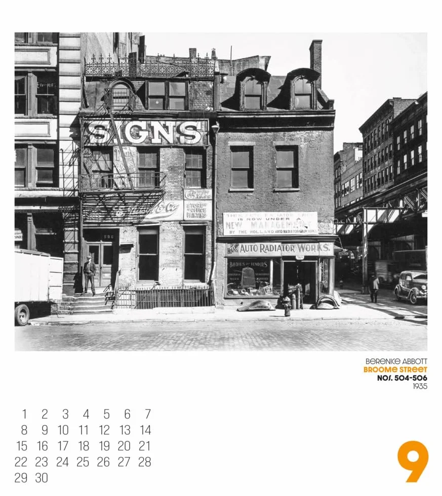Changing New York Kalender 2025