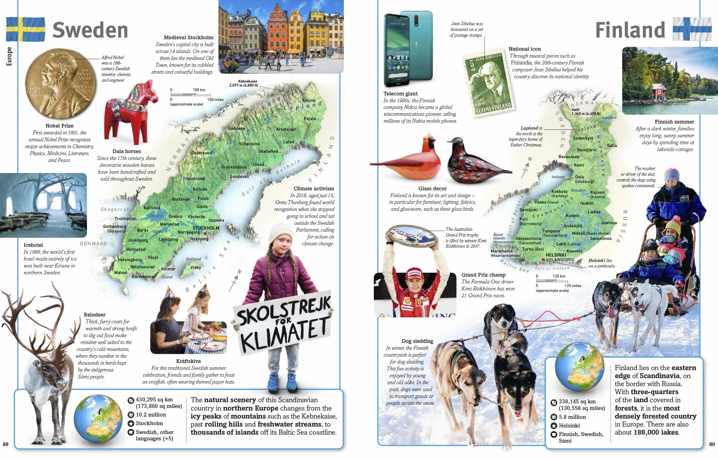 Our World in Pictures: Countries, Cultures, People & Places: A Visual Encyclopedia of the World: A Visual World Geography Encyclopedia for Kids