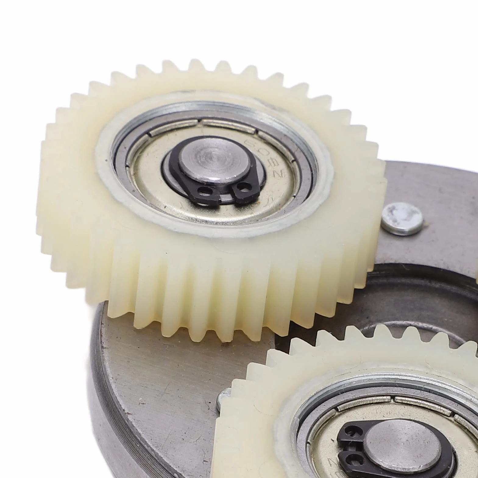 AYNEFY Zestaw sprzęgła z napędem silnikowym do roweru elektrycznego, nylonowa przekładnia 36T, zestaw sprzęgła 70 mm, grubość 10 mm do silnika z napędem środkowym 250 W 350 W