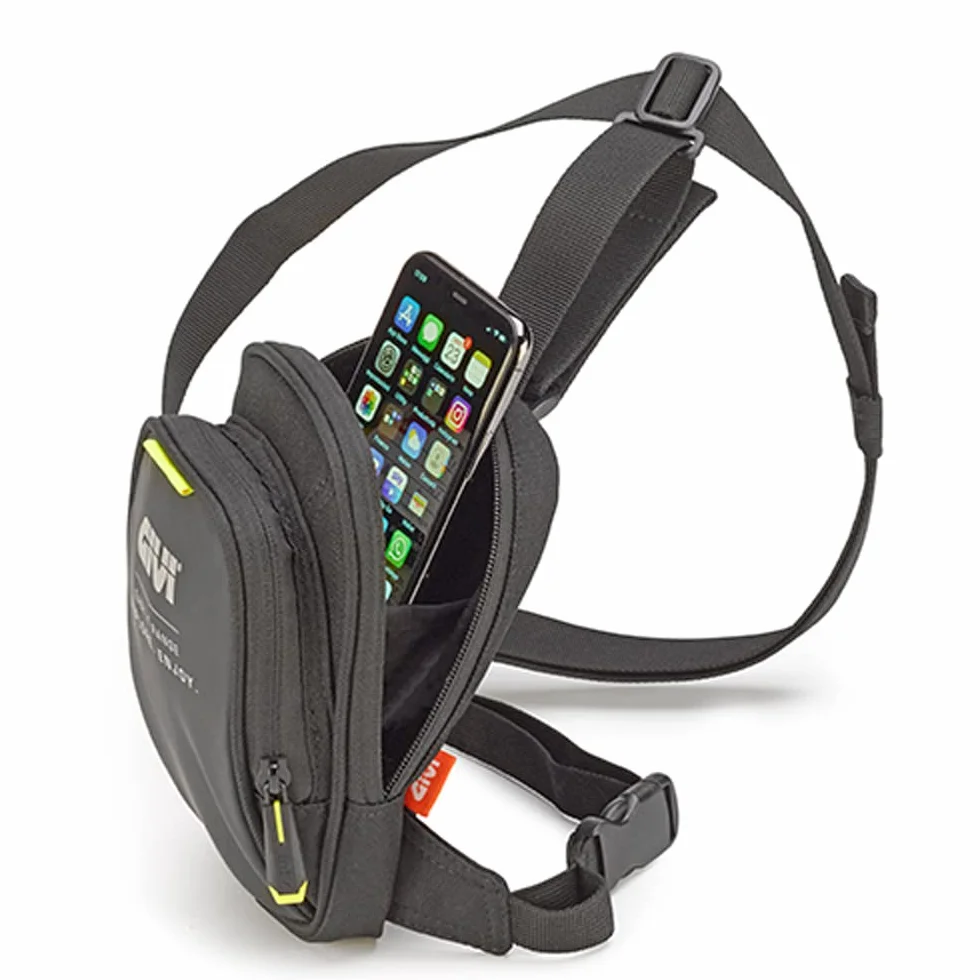 Givi Easy Bag torba na nogi czarna z dwiema przegródkami
