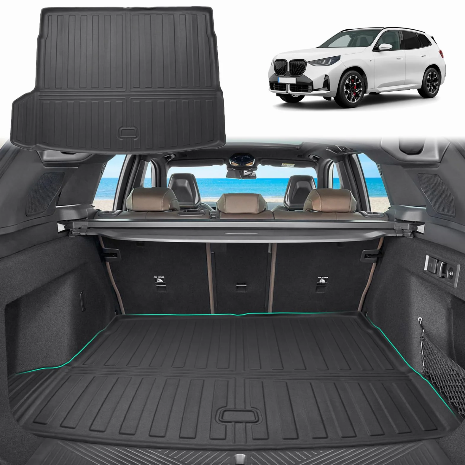 Mata do Bagażnika BMW X3 G45 2025 2026 TPE Każda Pogoda