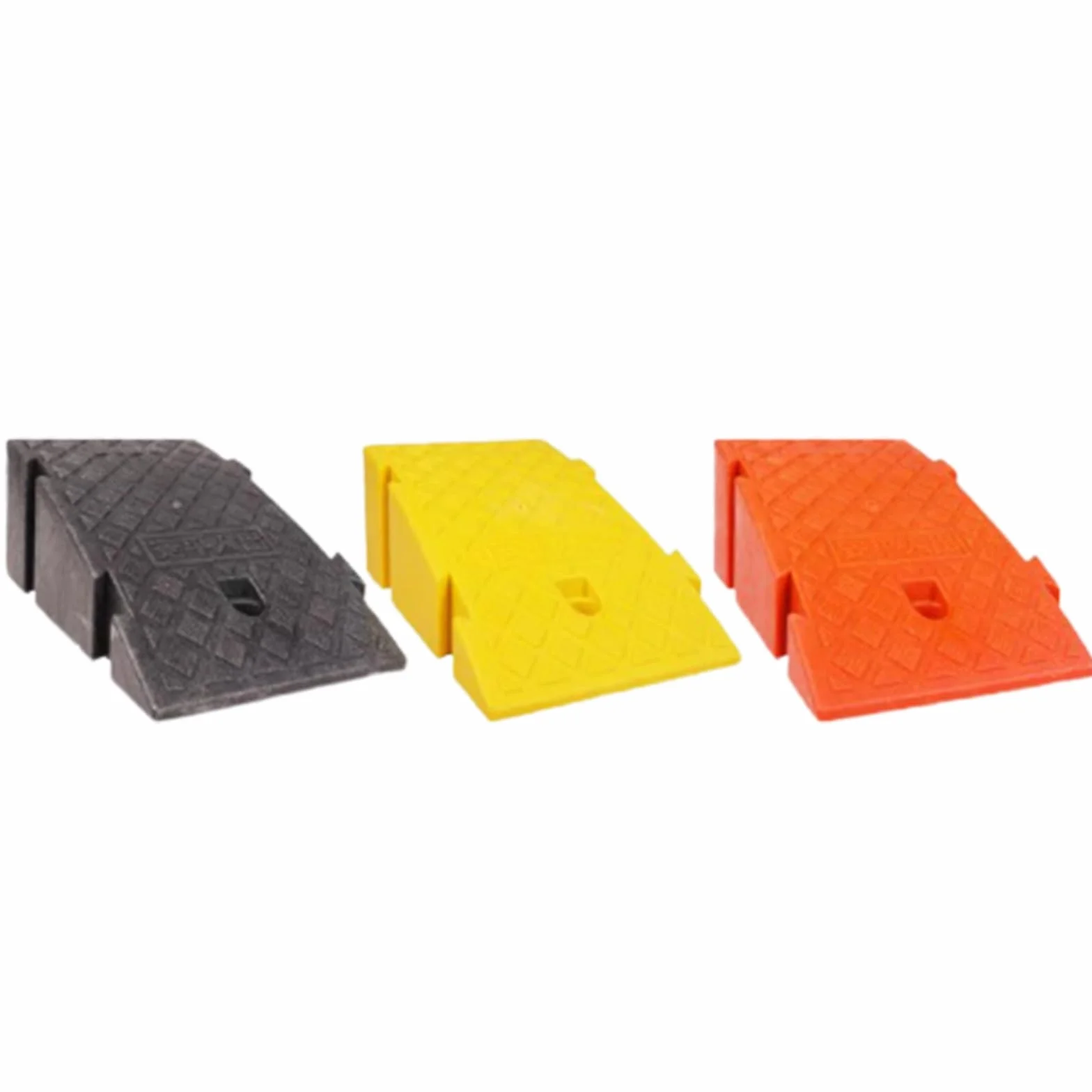 Plastic curb ramps