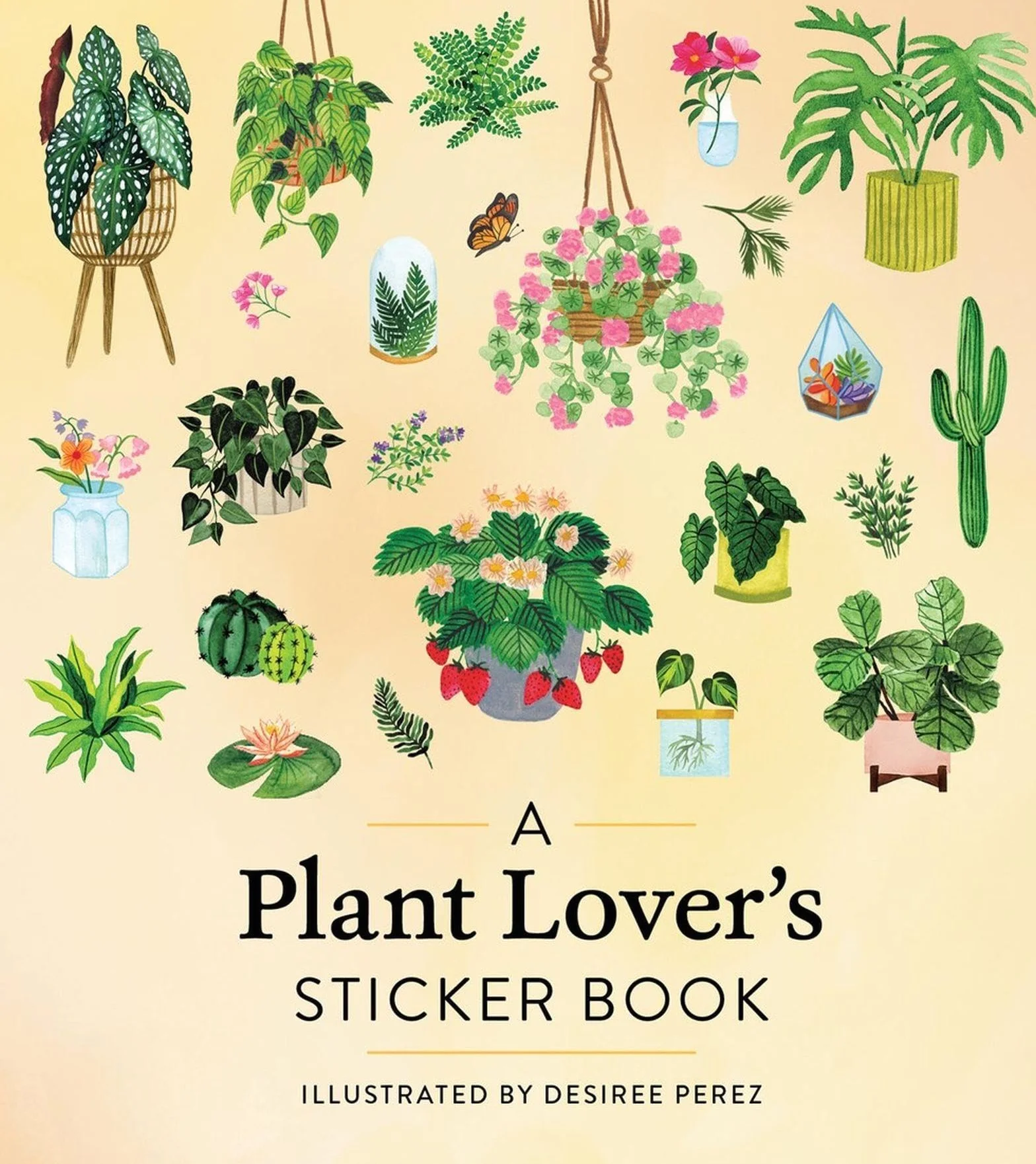 A Plant Lover's Sticker Book