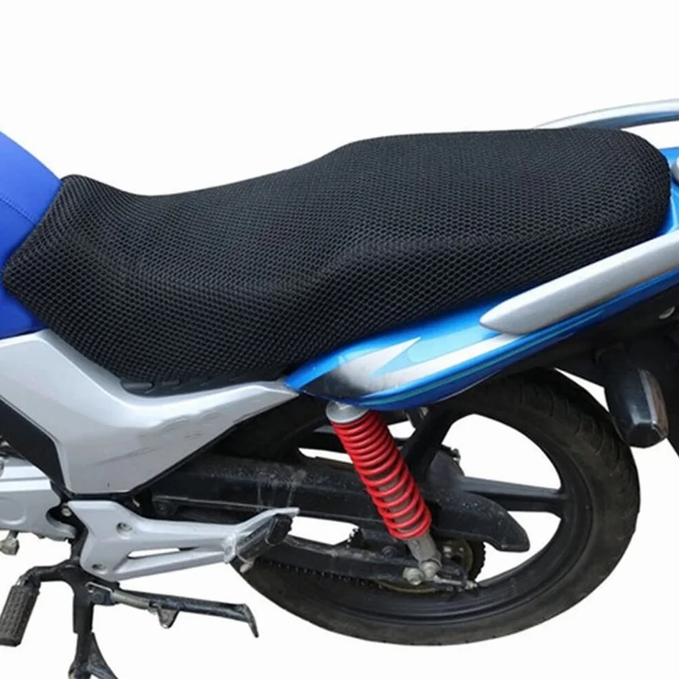Pokrowiec na siedzenie motocyklowe antypoślizgowy oddychający 3D siatka uniwersalny
